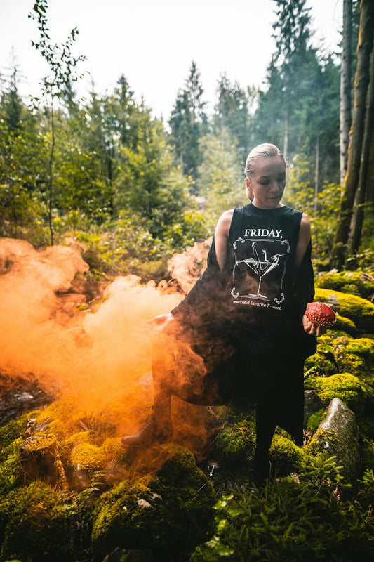 Cosmic Campfire Magic Hoodie – Adult Unisex Artistic All-Over Print Sweatshirt, Artistic Graphic Outerwear