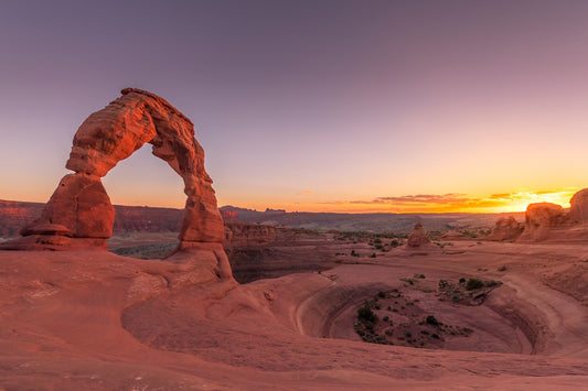 Arches National Park All Over Print Hoodie Style Outdoor Apparel Pullover Casual