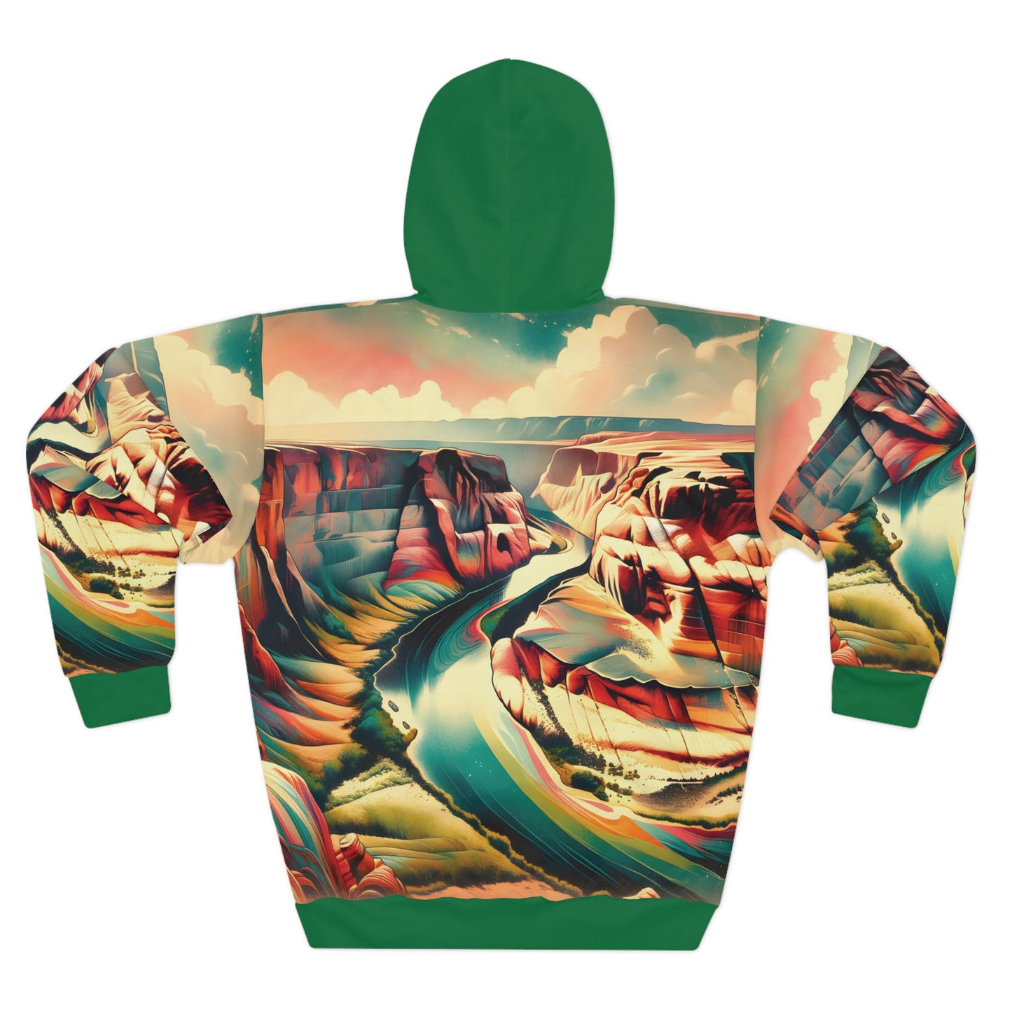 Horseshoe Bend Hoodie All Over Print Travel Outdoor Apparel National Park