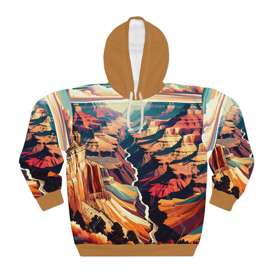 All-Over Print Hoodie featuring Grand Canyon National Park Design