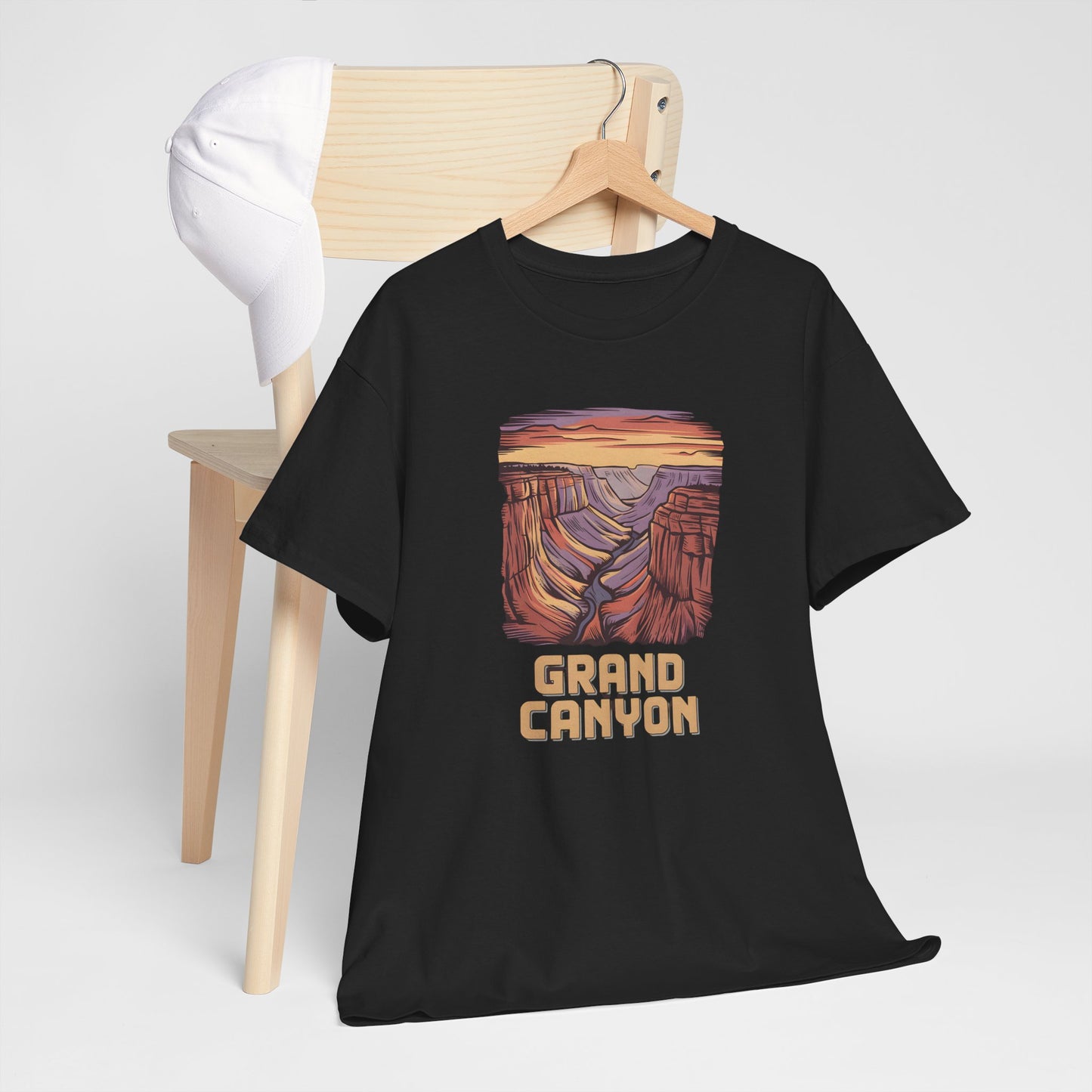 Grand Canyon T-Shirt Unisex Graphic Tee Retro National Park Nature Hiking Gift