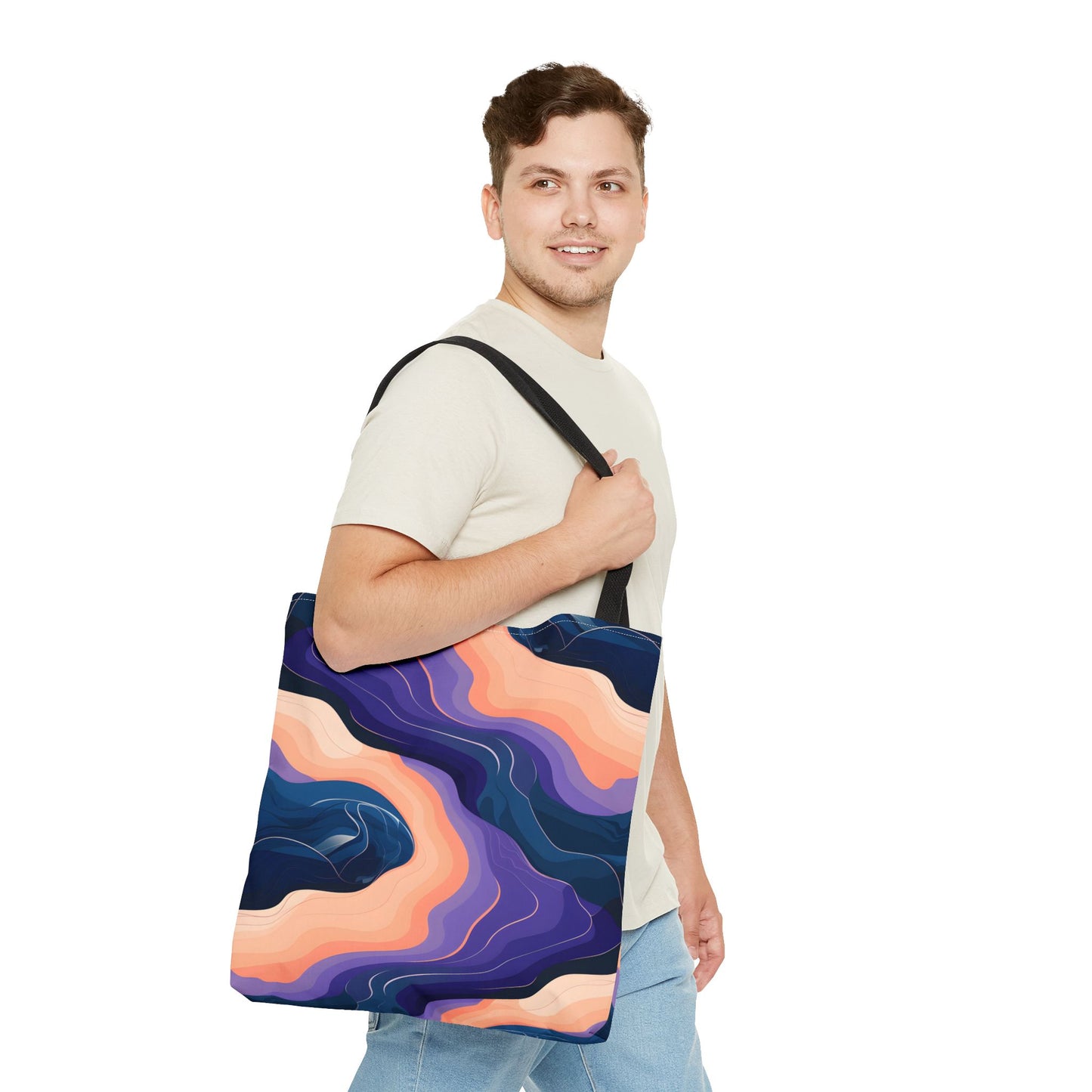 Twilight Grove Stylish Tote Bag for Everyday Use - Tote Bag