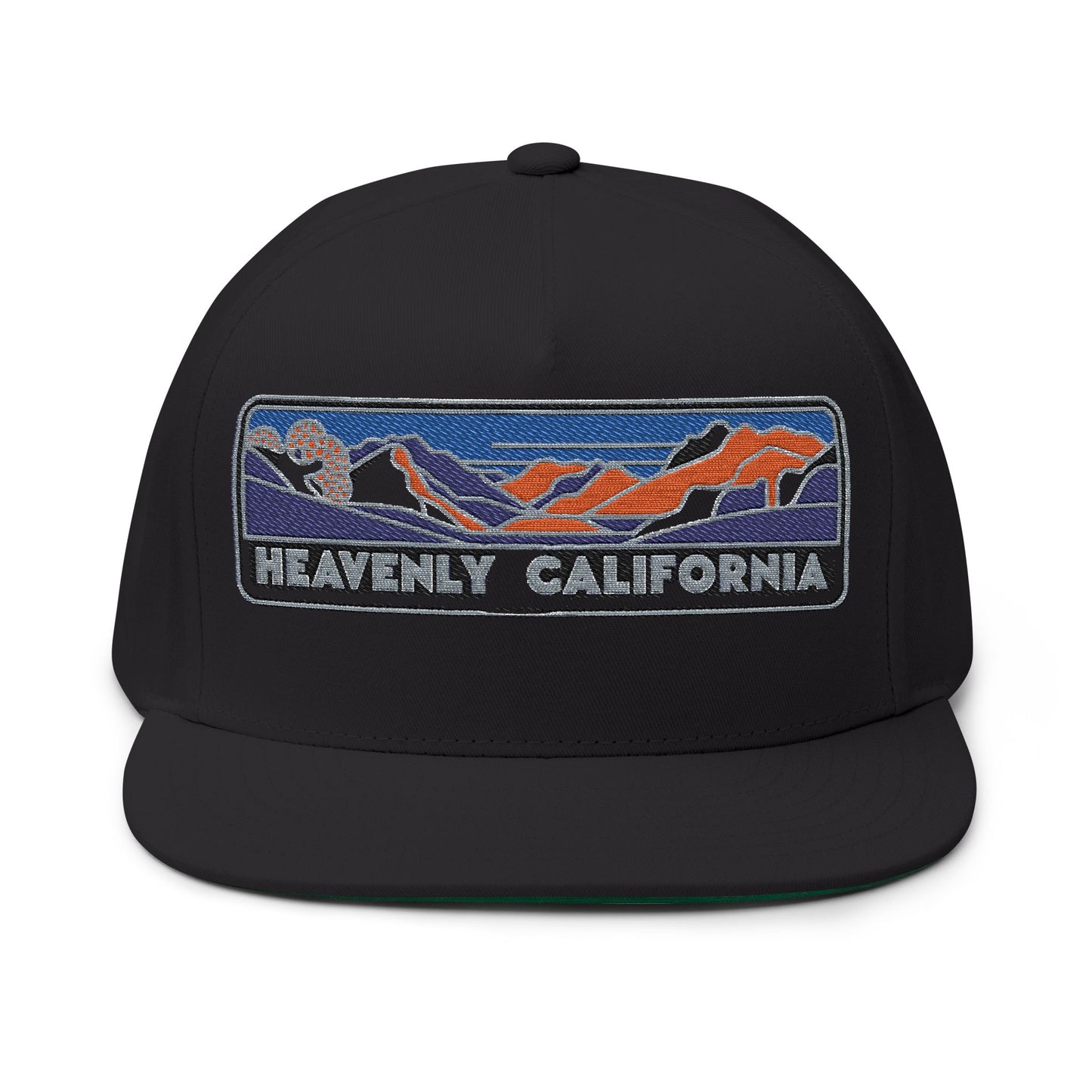 Heavenly California Flat Bill Hat Outdoor Fashion Cap Adjustable Unisex