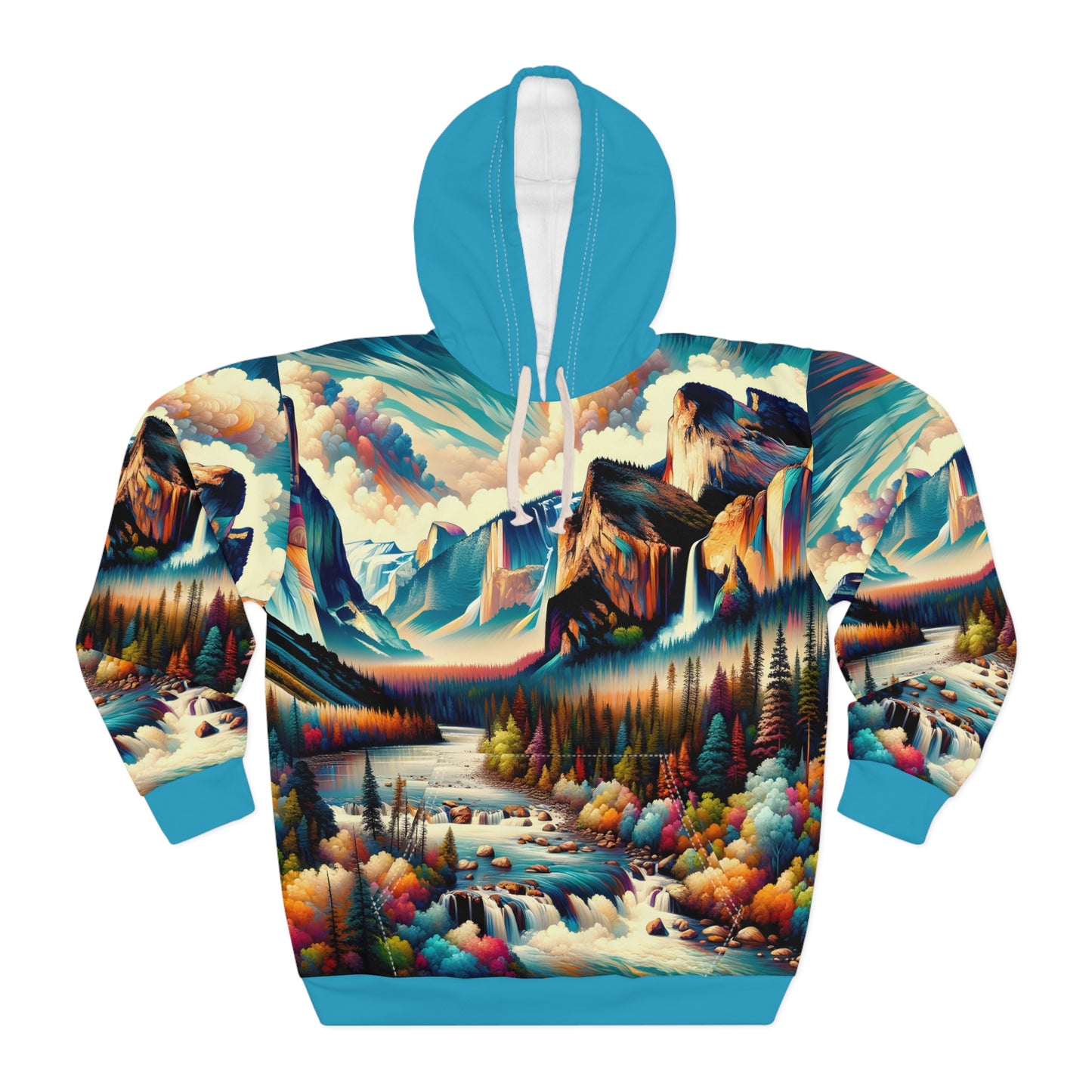 National Park Artistic Hoodie All-Over Print National Park Sweatshirt