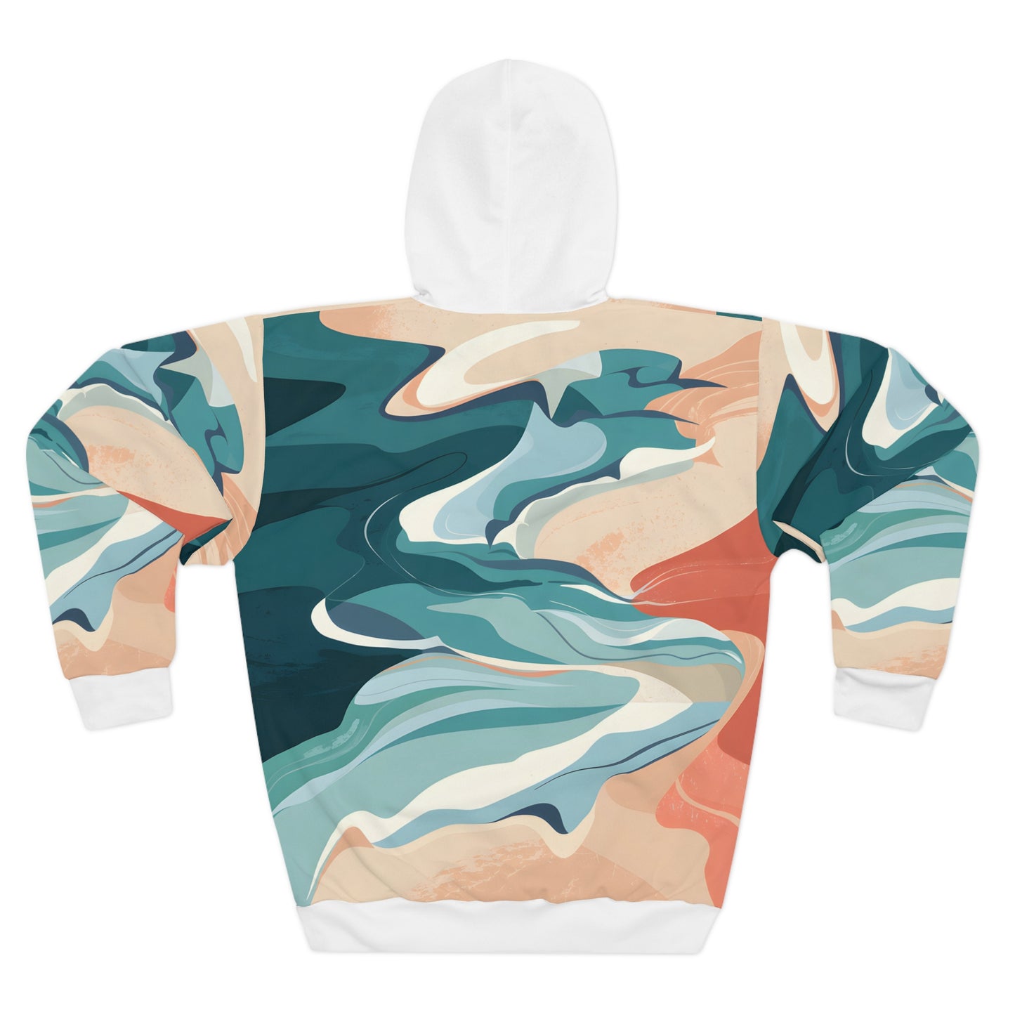 Wild Whispers All-Over Print Pullover Hoodie Outdoor Travel Apparel Unisex Wear