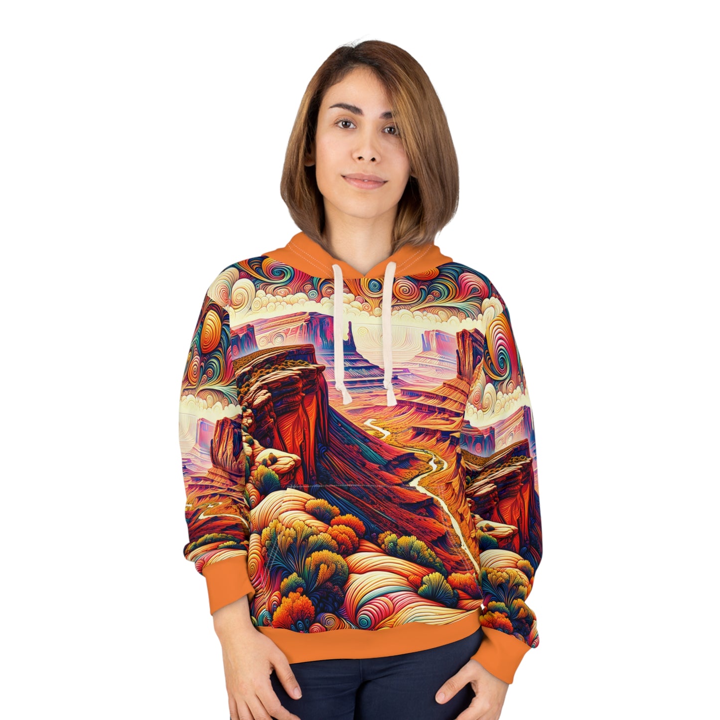 Canyonlands National Park All-Over Print Hoodie for Adventure Lovers