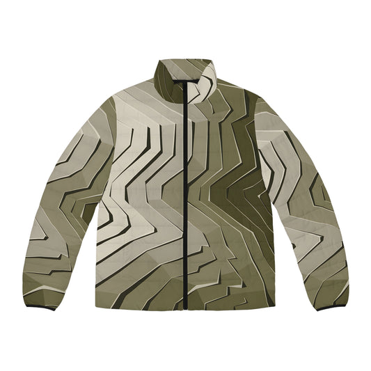 Stylish Neutral Ridge Puffer Jacket for Outdoor Adventures and Comfort Winter