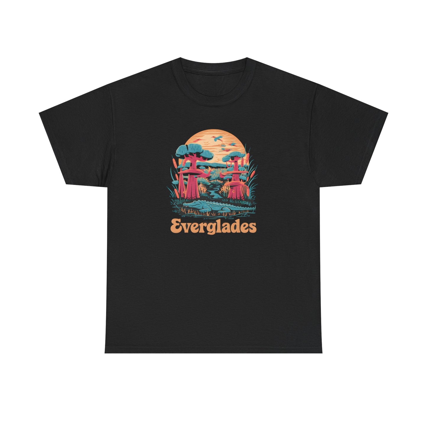 Everglades National Park T-Shirt Vintage Florida Wildlife Adventure Tee