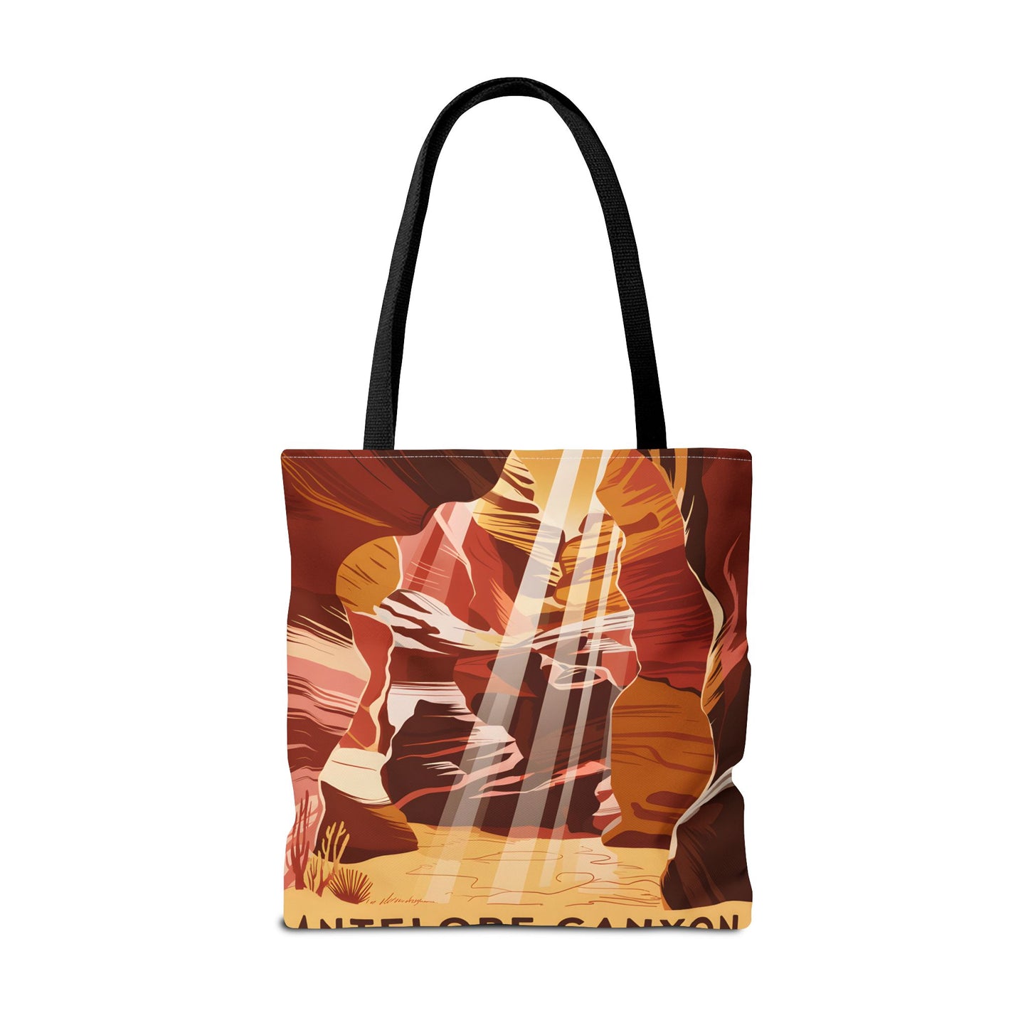 Antelope Canyon All Over Print Tote Bag Arizona Landscape Travel Accessory
