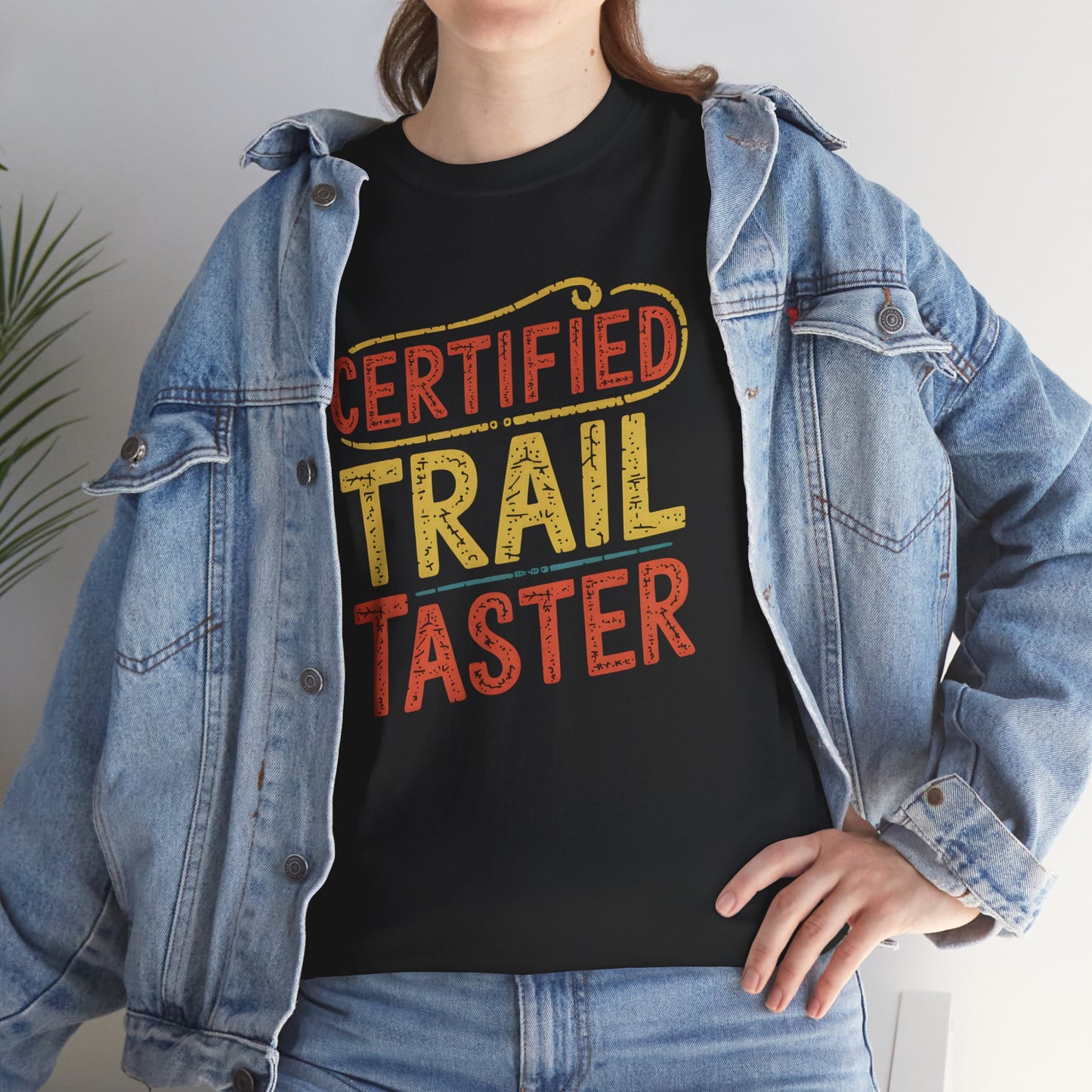 Certified Trail Taster Retro Vintage Hiking T-Shirt Outdoor Apparel Graphic Tee
