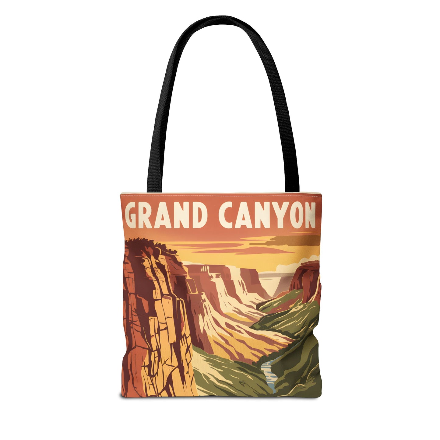 Grand Canyon Tote Bag Eco-Friendly All Over Print Shopping Bag Travel Gift