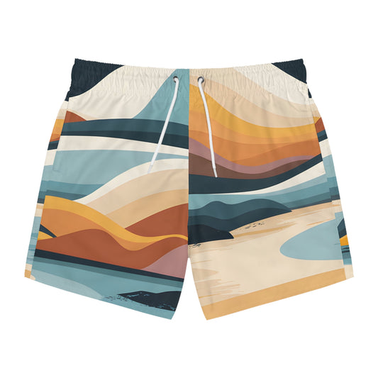 Moonwave Men's Swim Trunks Beach Swimwear Summer Casual Style