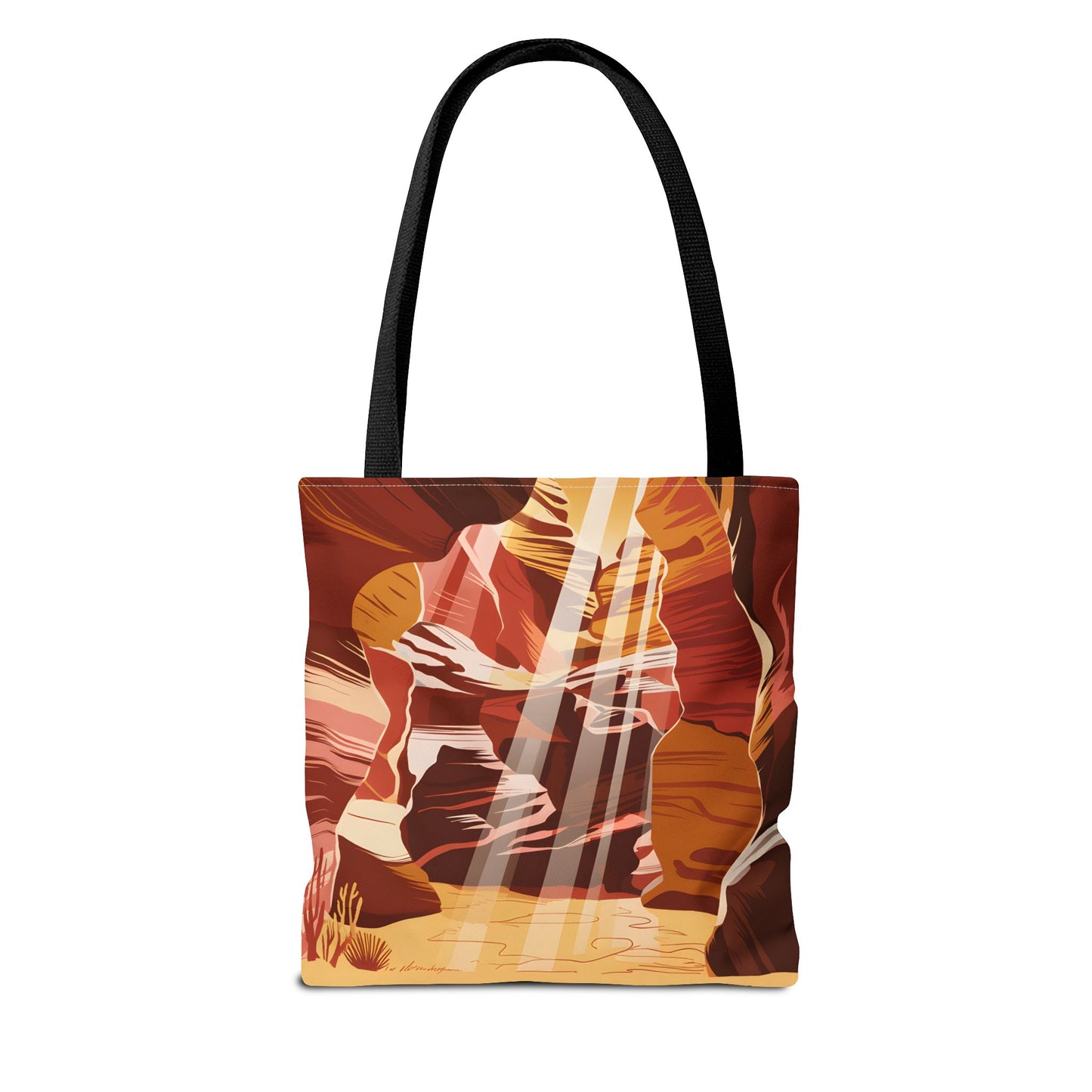 Antelope Canyon All Over Print Tote Bag Arizona Landscape Travel Accessory