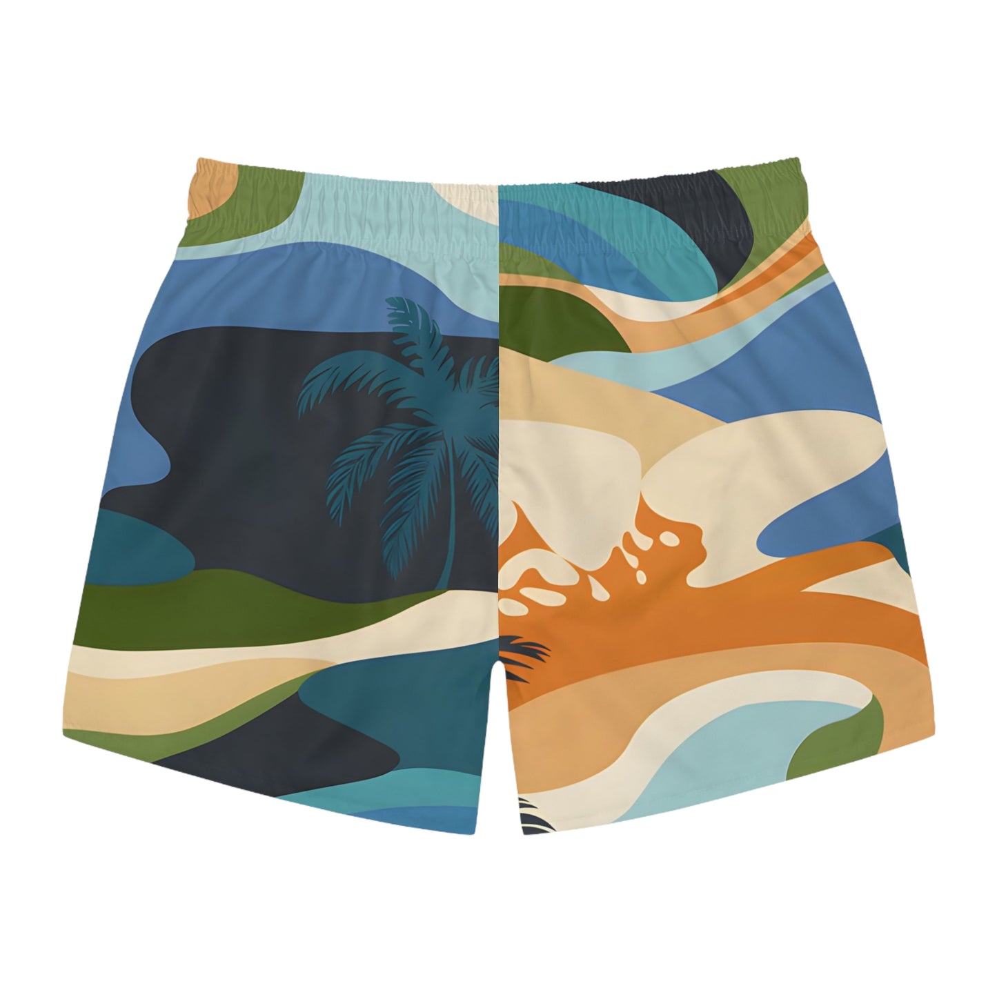 Mirage Break Men's Swim Trunks Stylish Beachwear Quick Dry Summer Surf Aloha