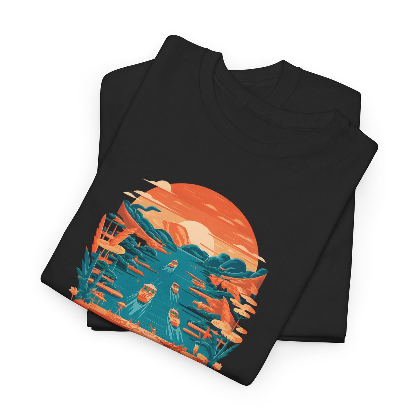 Lake Travis Texas Vintage T-Shirt Boating Adventure Graphic Tee Gift Idea