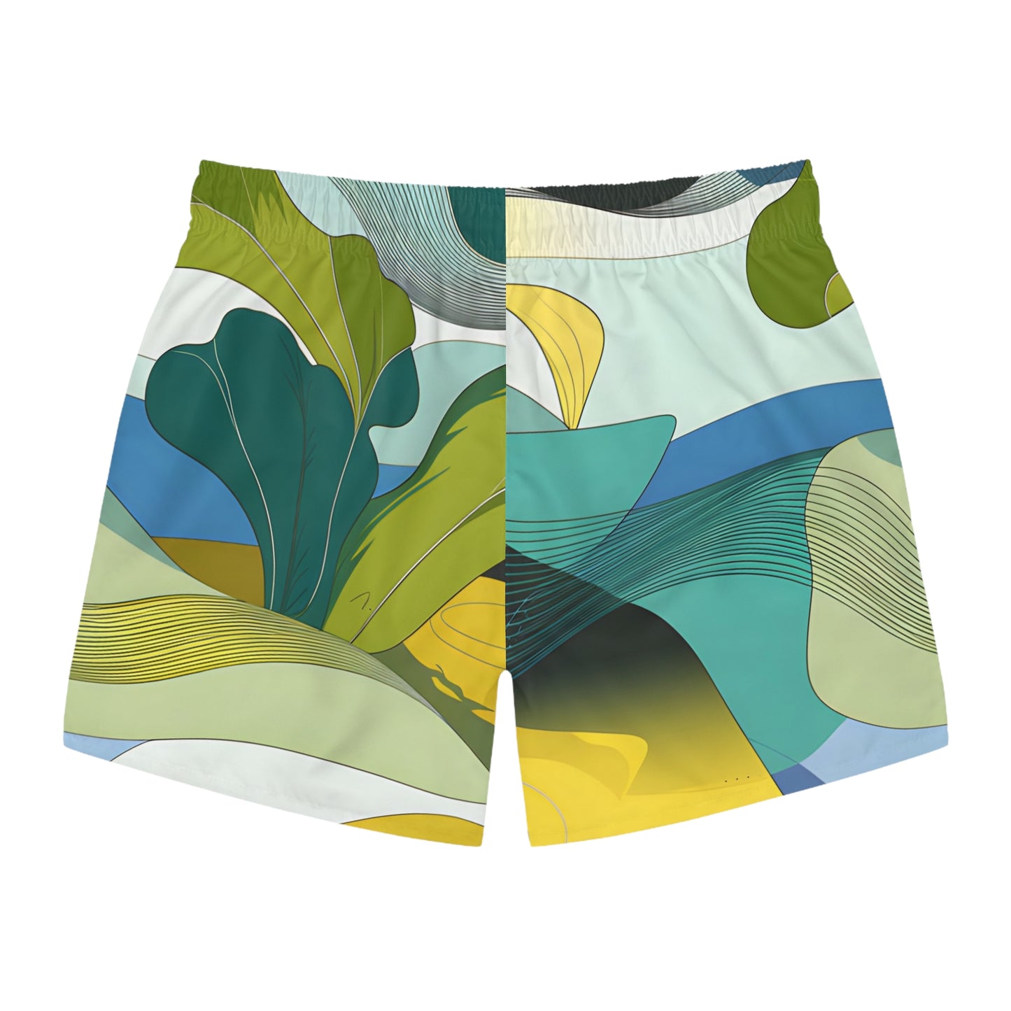 Tropic Horizon Stylish Bathing Suit for Summer Fun Beachwear - Swim Trunks