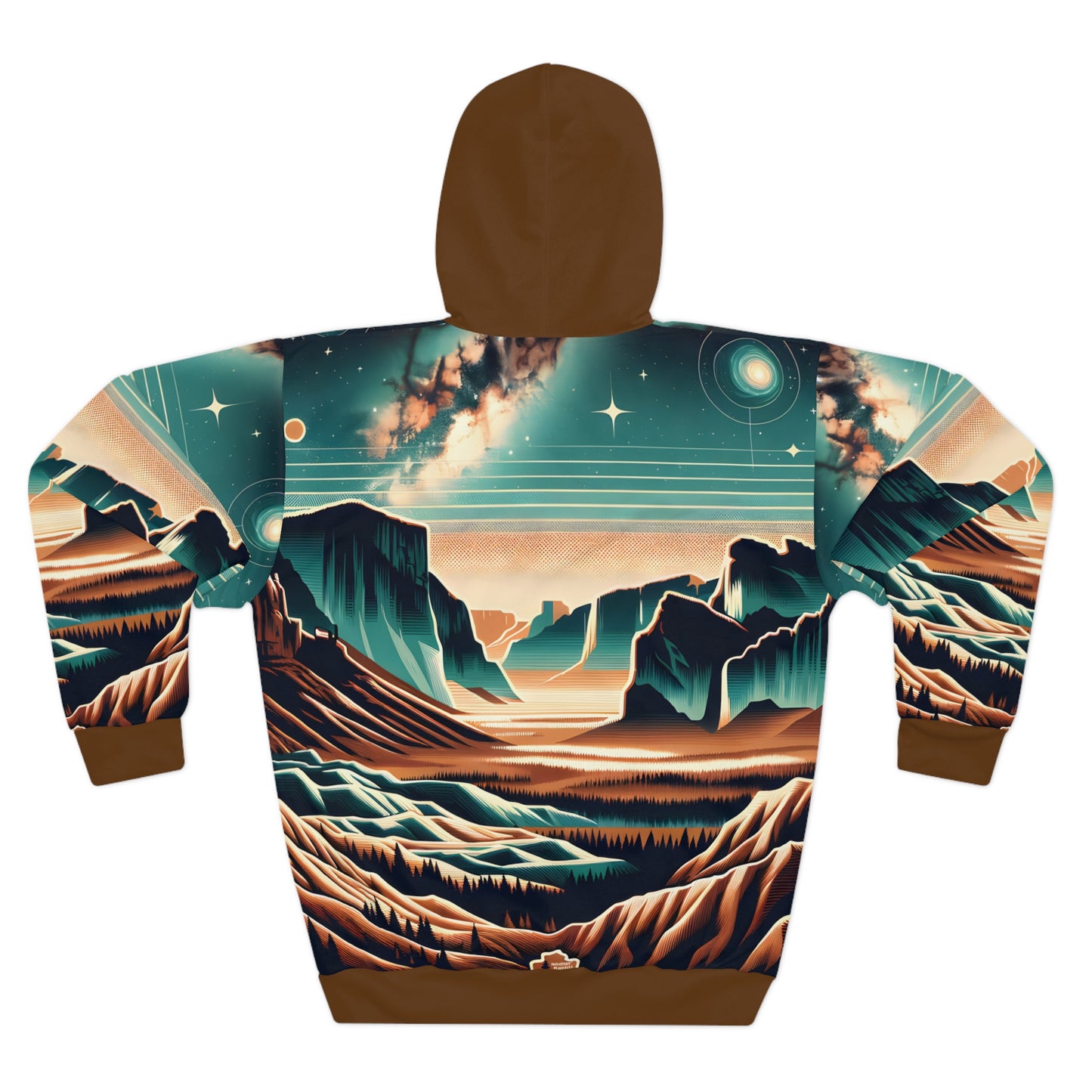 National Park-Inspired Image All-Over Print Hoodie for Nature Lovers