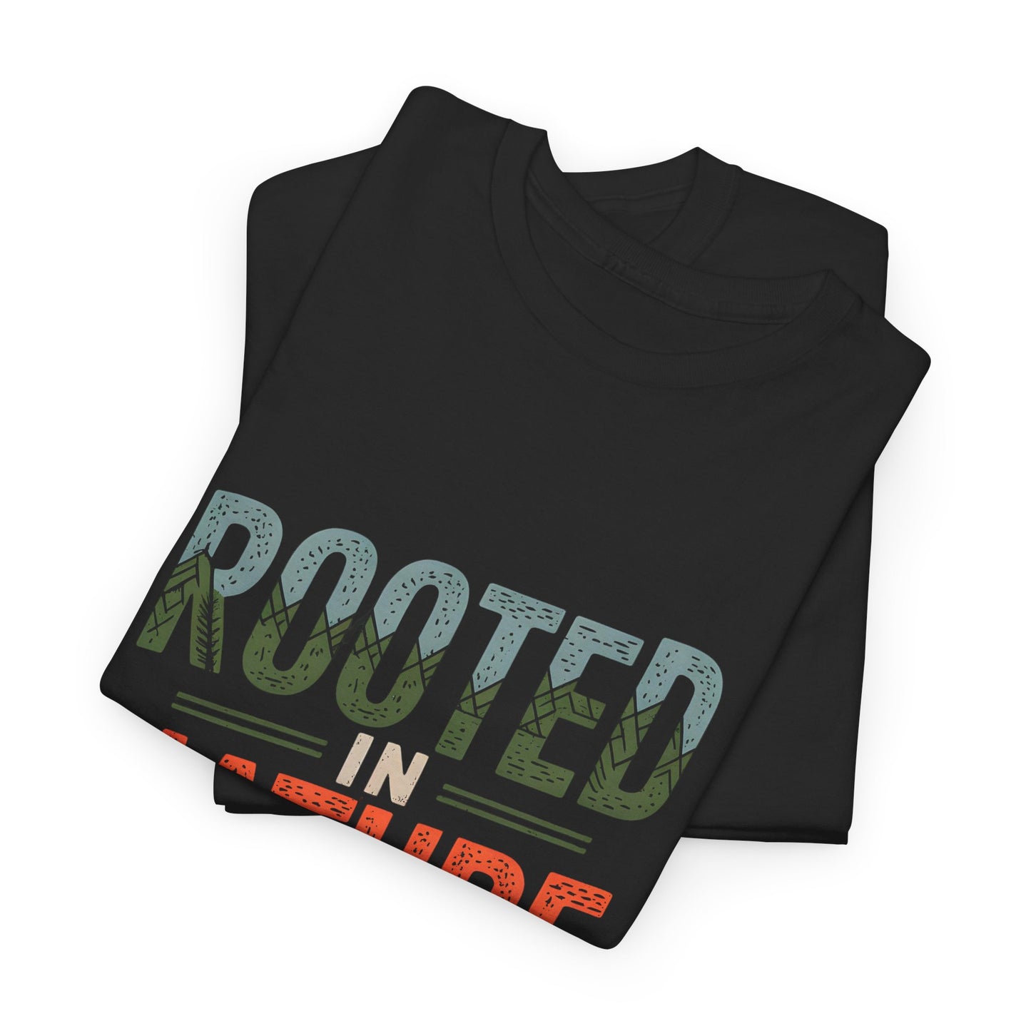 Rooted in Nature Vintage Graphic Short Sleeve T-Shirt Outdoor Gift Apparel