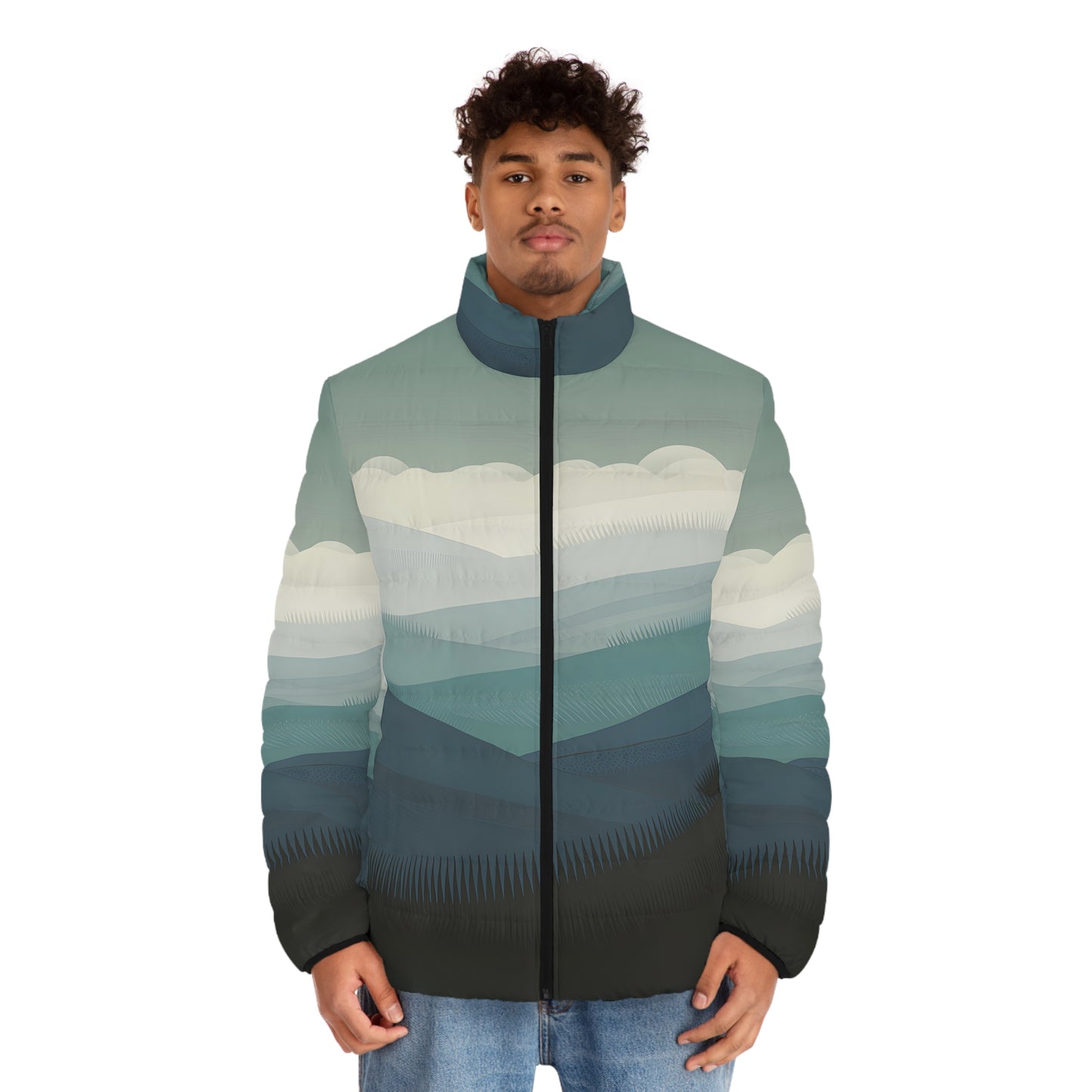 Dim Horizon Puffer Jacket Outdoor Apparel Stylish Warmth Winter Fashion