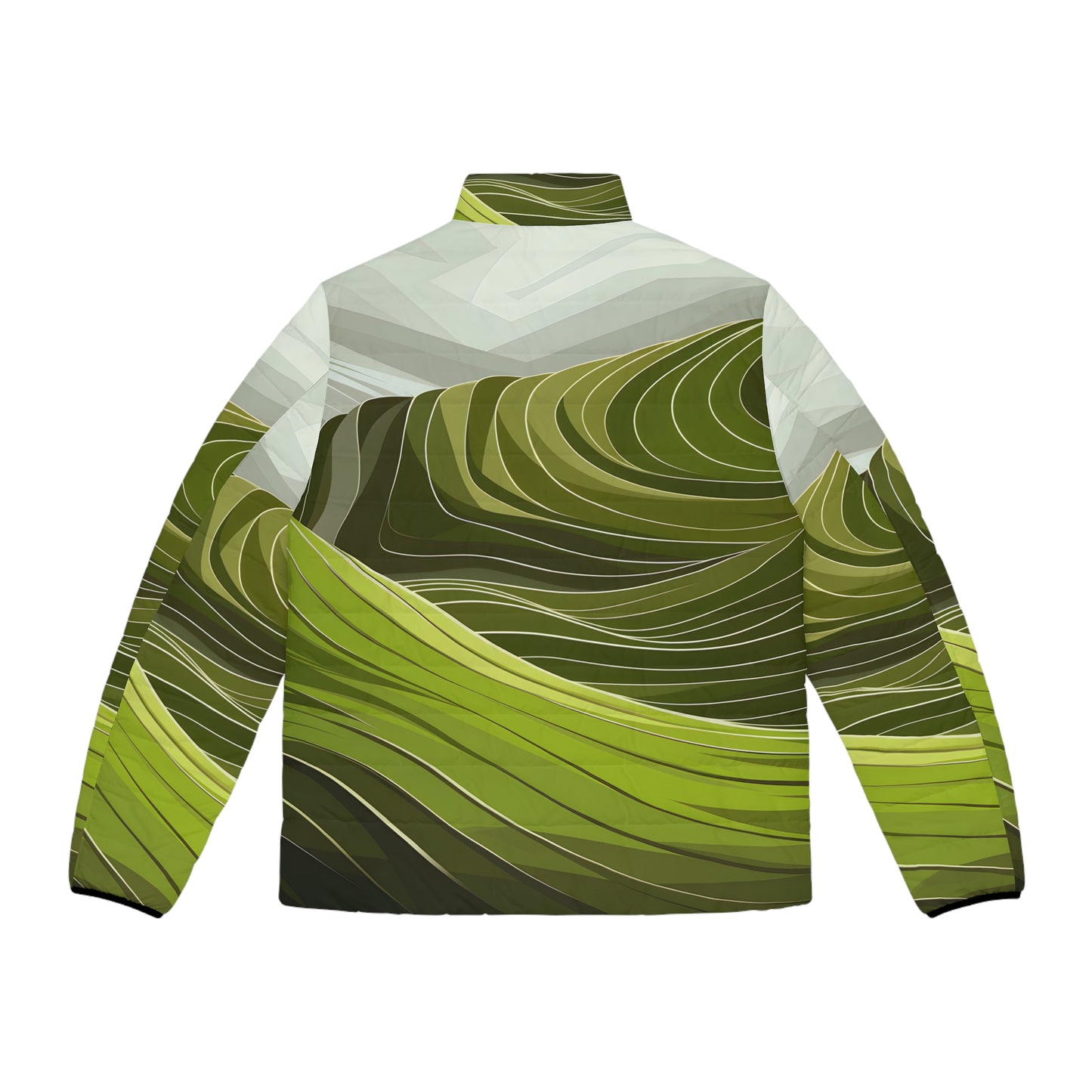Nature Art Stylish Puffer Jacket for Outdoor Adventures Travel Design Winter