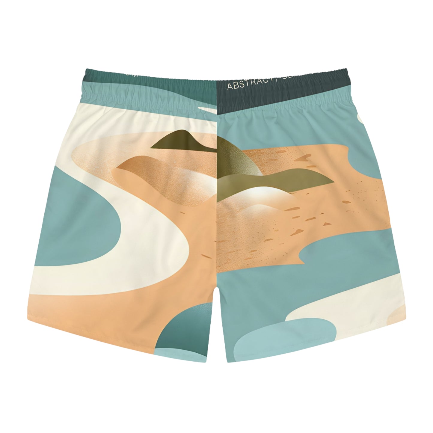 Cove Mist Mens Swim Trunks Stylish Beachwear for Summer Fun