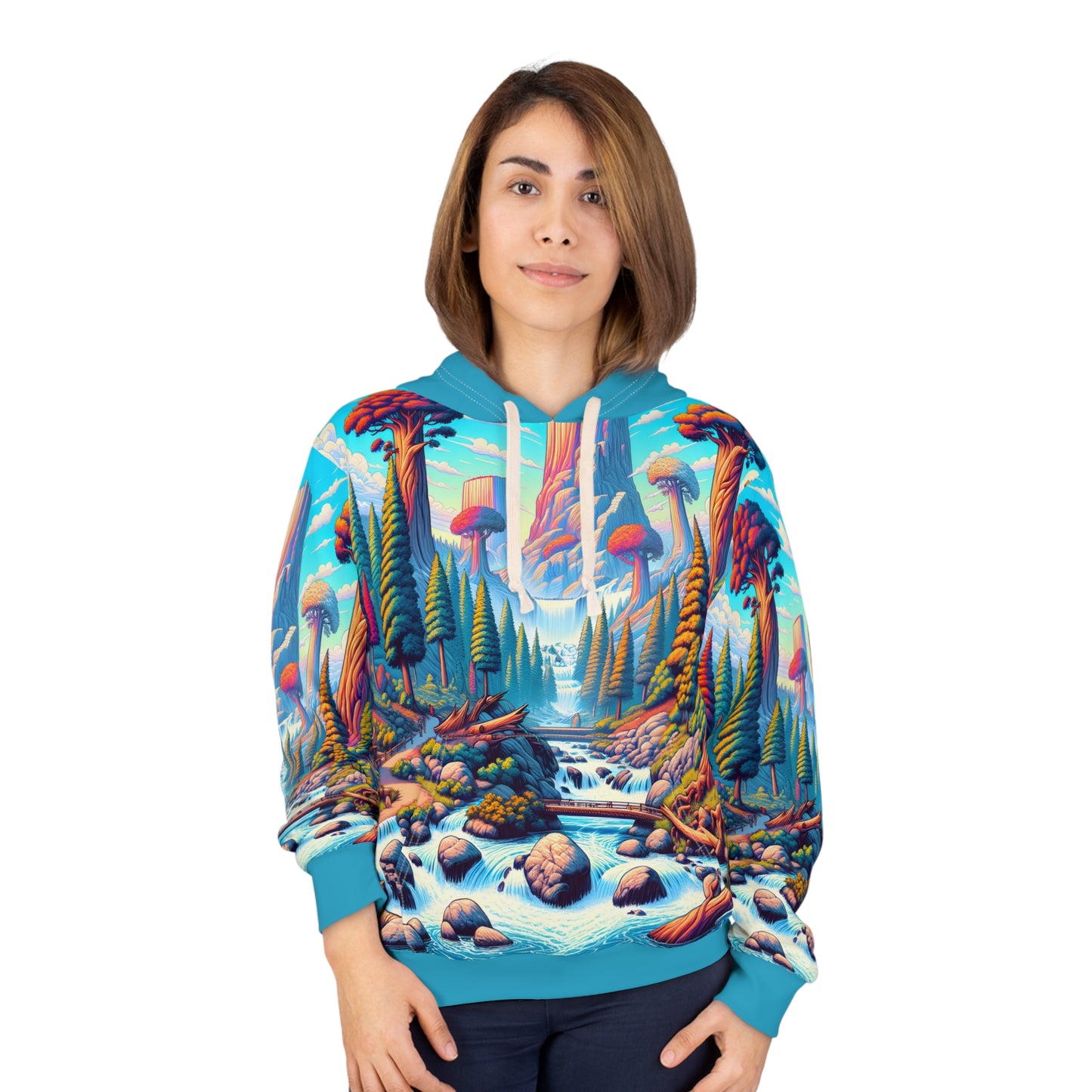 Sequoia National Park All-Over Print Hoodie for Nature Lovers