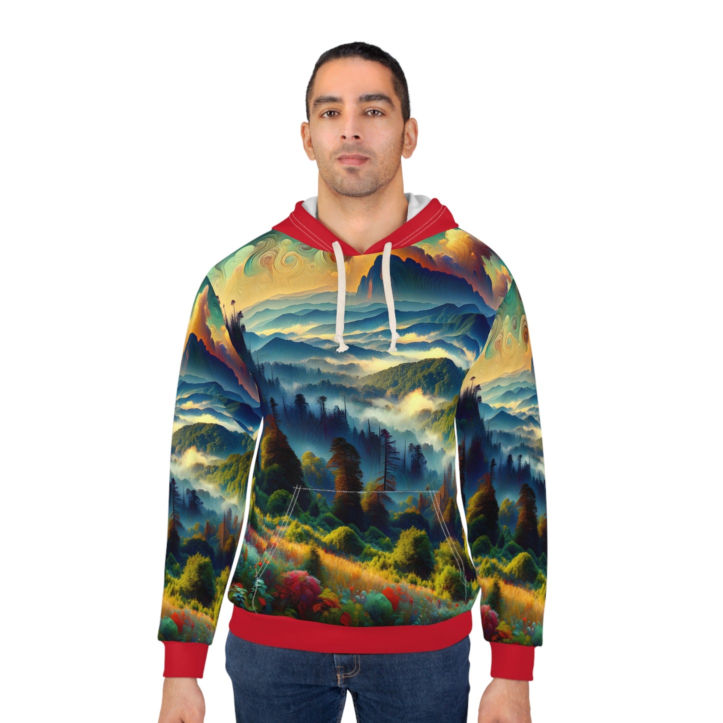 Great Smoky Mountains National Park All-Over Print Hoodie for Nature Lovers