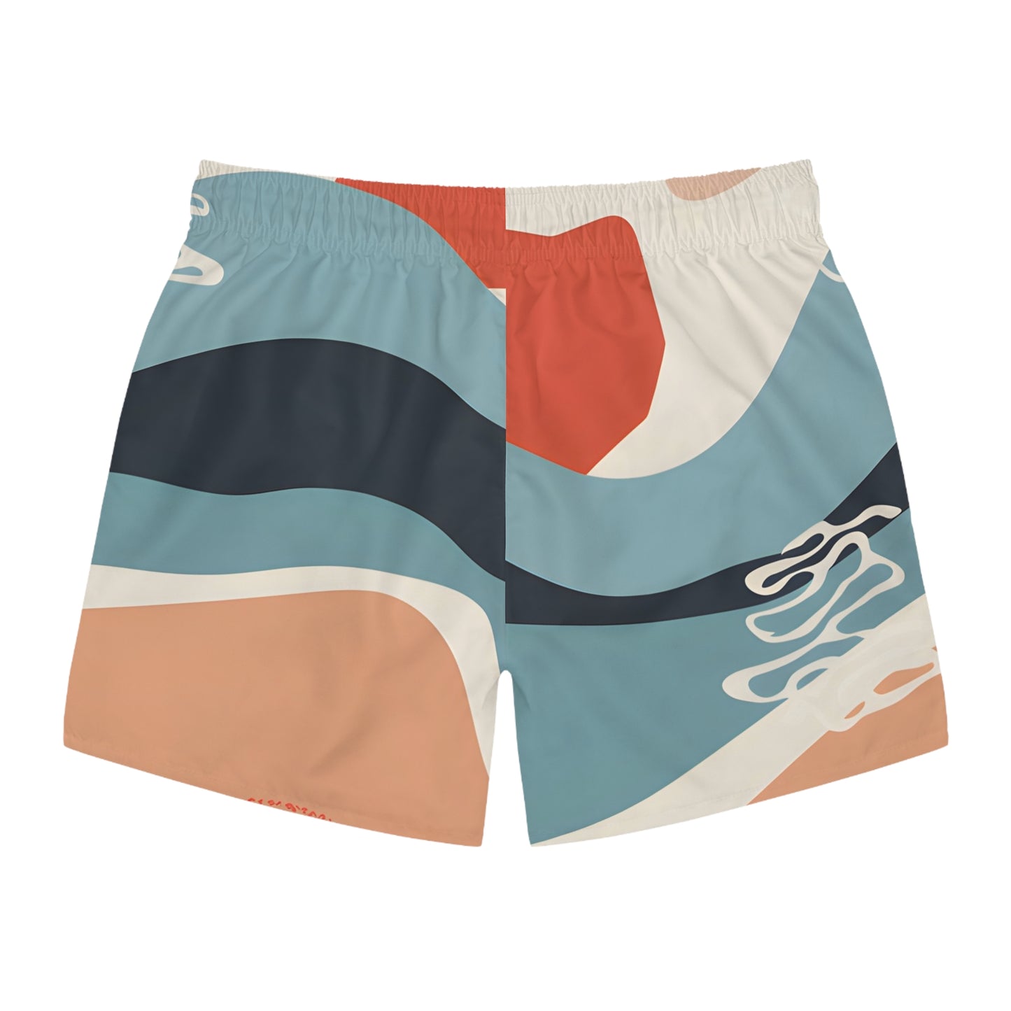 Tide Fade Men Swim Trunks Beachwear Summer Shorts Swimwear