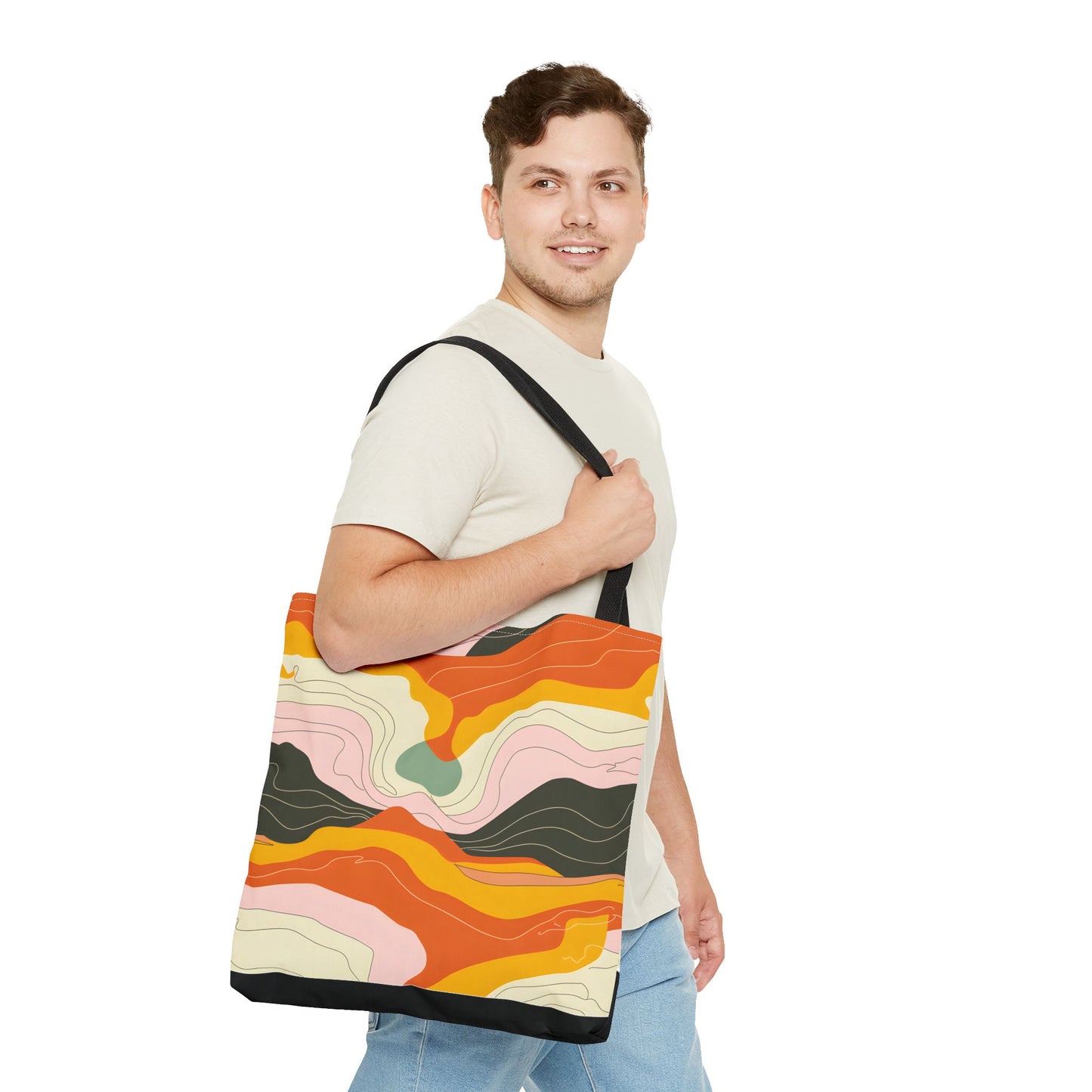 Colorful Art Tote Bags Unique Design Collection - Tote Bag