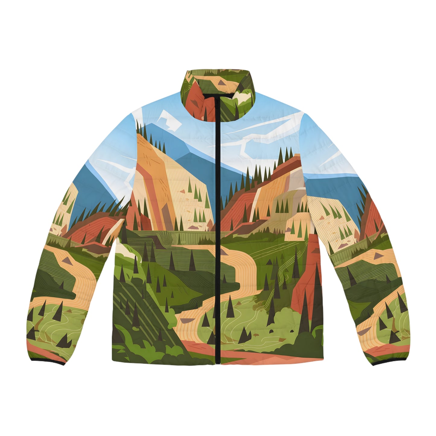 Echo Valley Puffer Jacket Outdoor Apparel Stylish Warm Lightweight Warm Coat