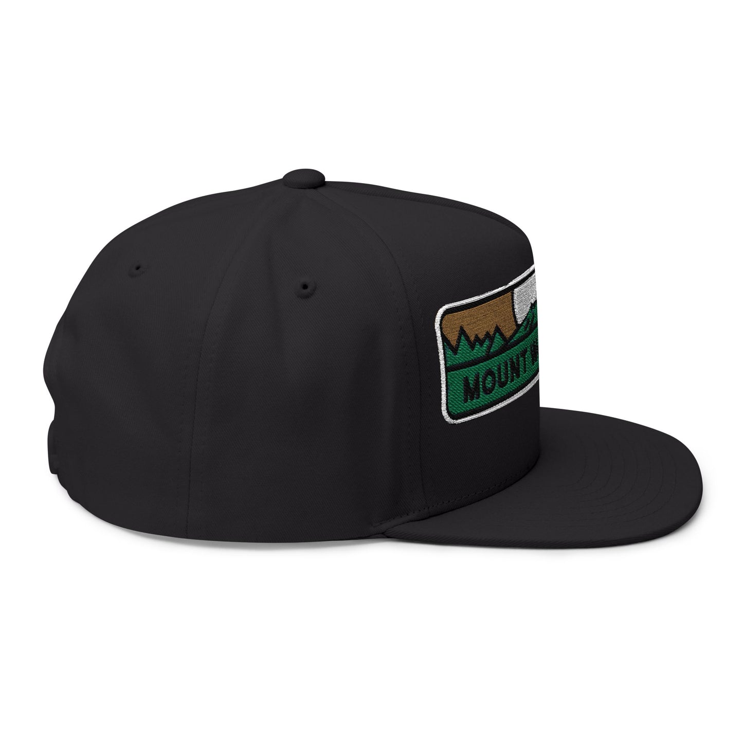 Mount Washington Flat Bill Hat Outdoor Adventure Stylish Headwear Adjustable