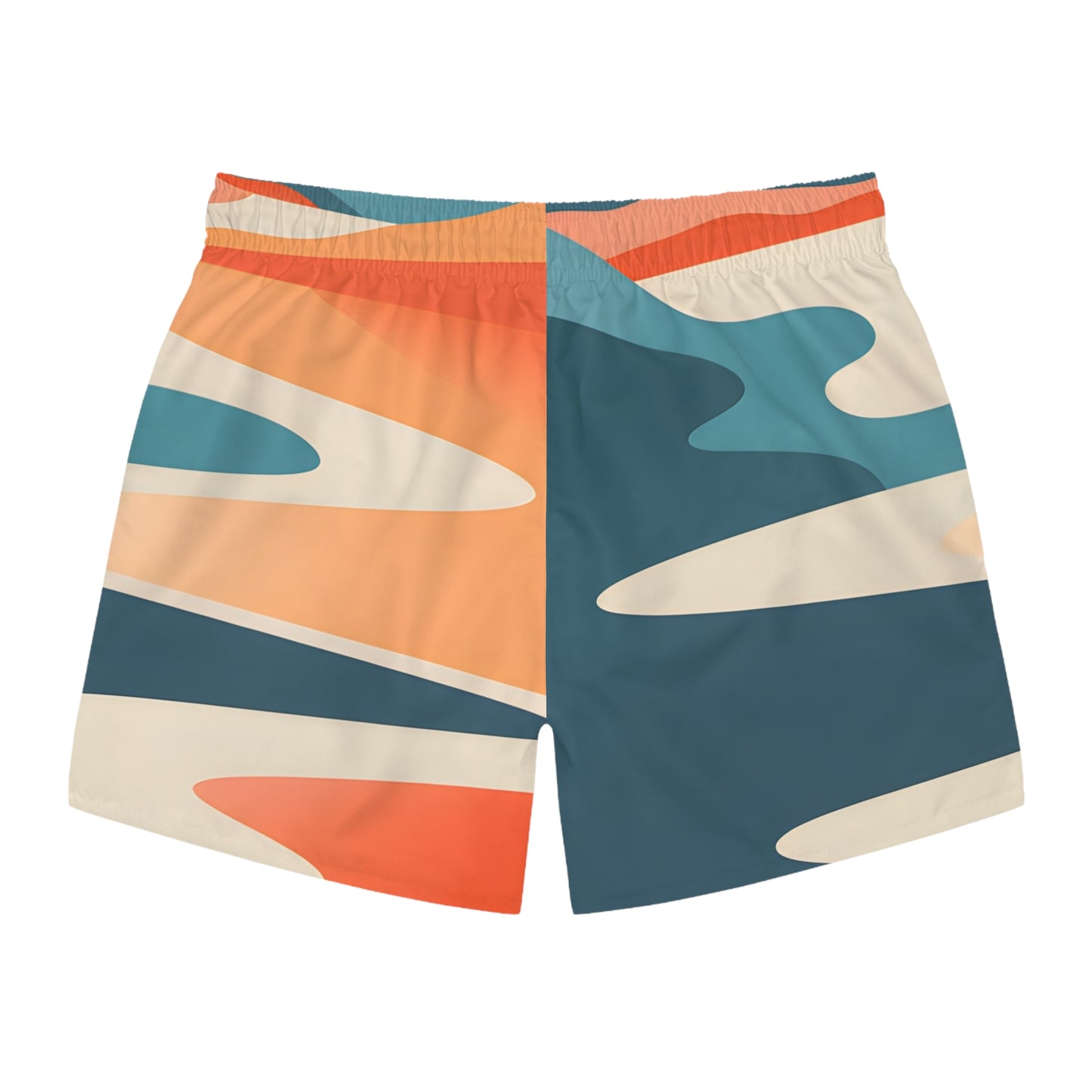 Twilight Bay Men's Swim Trunks Comfortable Beachwear Shorts Quick Dry Surf