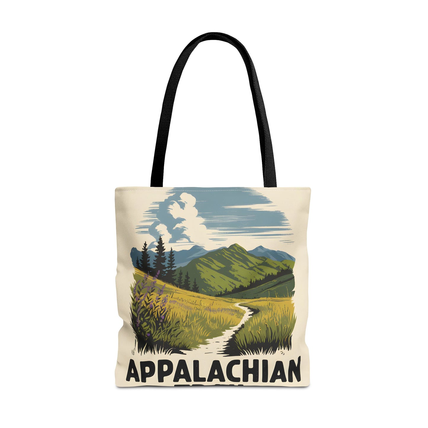 Appalachian Trail Tote Bag All Over Print Hiking Gift Nature Explorer Shoulder