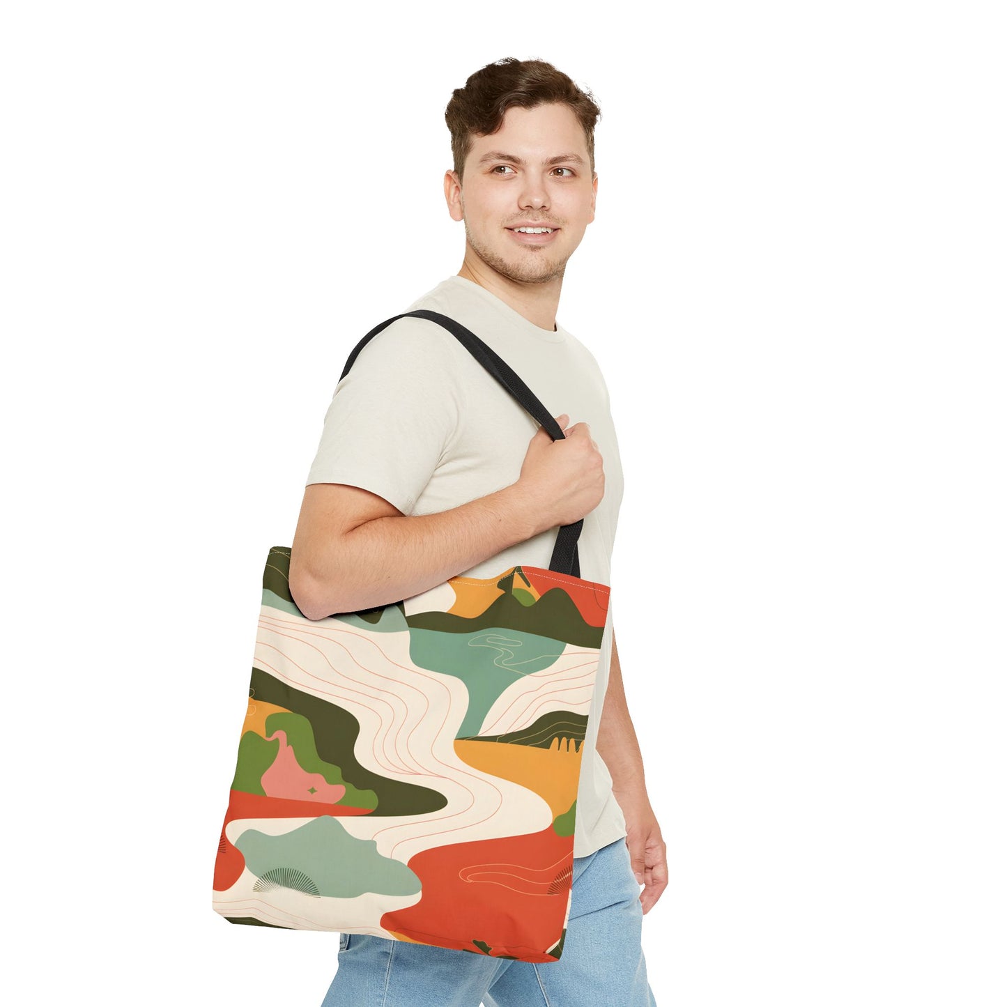Colorful Tote Bag Collection Stylish Eco Friendly Fashion Accessories - Tote Bag
