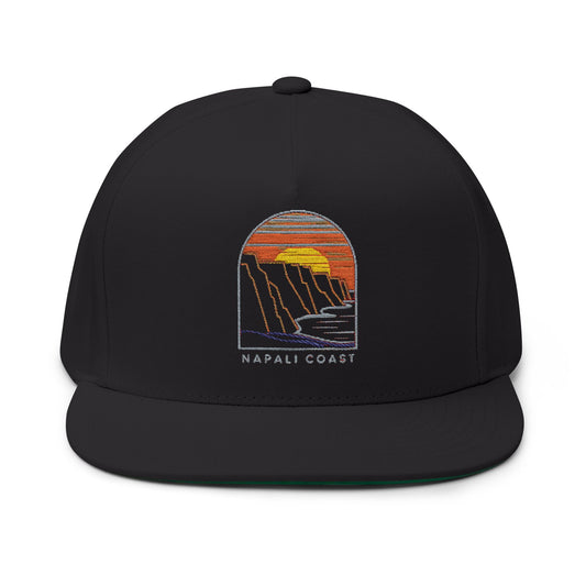 Kalalau Trail Napali Coast Sunset T-Shirt Hiking Adventure Apparel