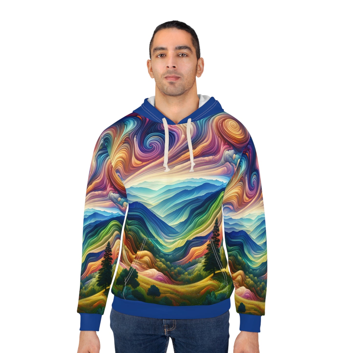 Shenandoah National Park All Over Print Pullover Hoodie for Outdoor Adventures