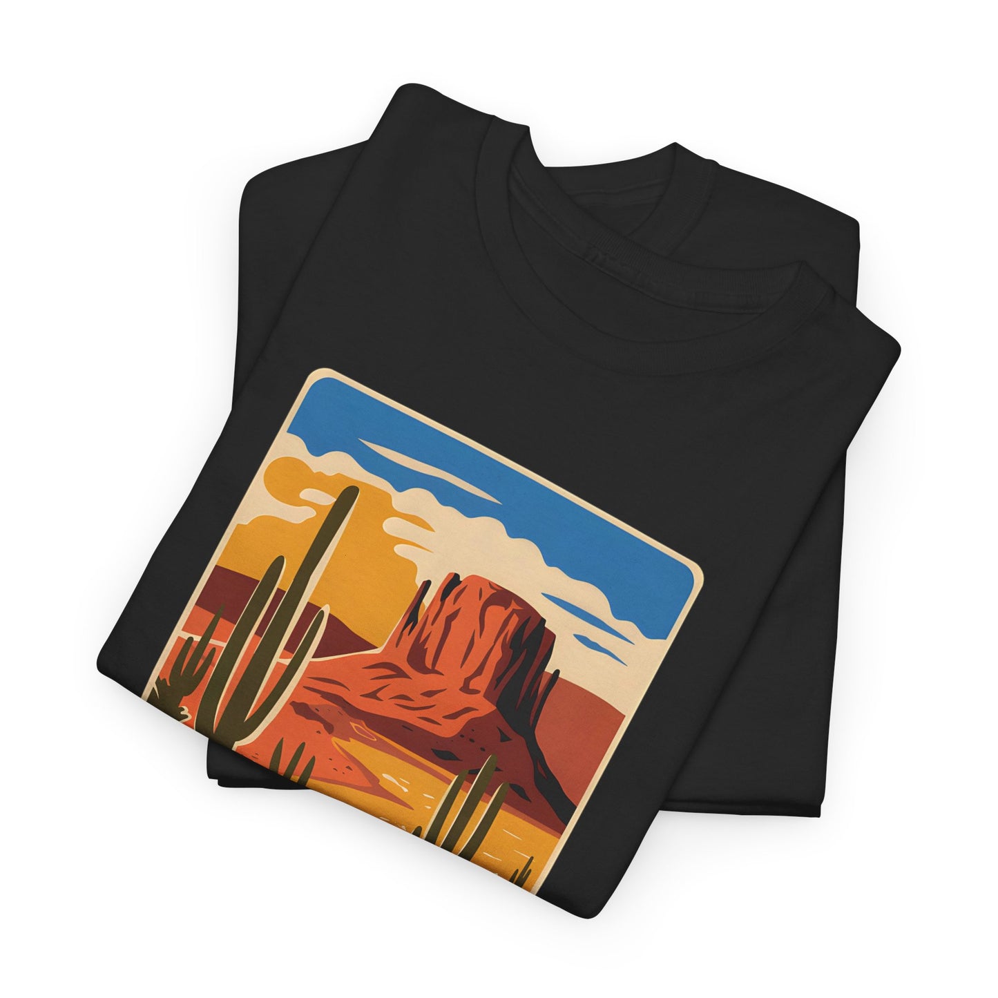 Sonoran Desert Adventure Tee Southwest Desert Graphic T-Shirt Nature