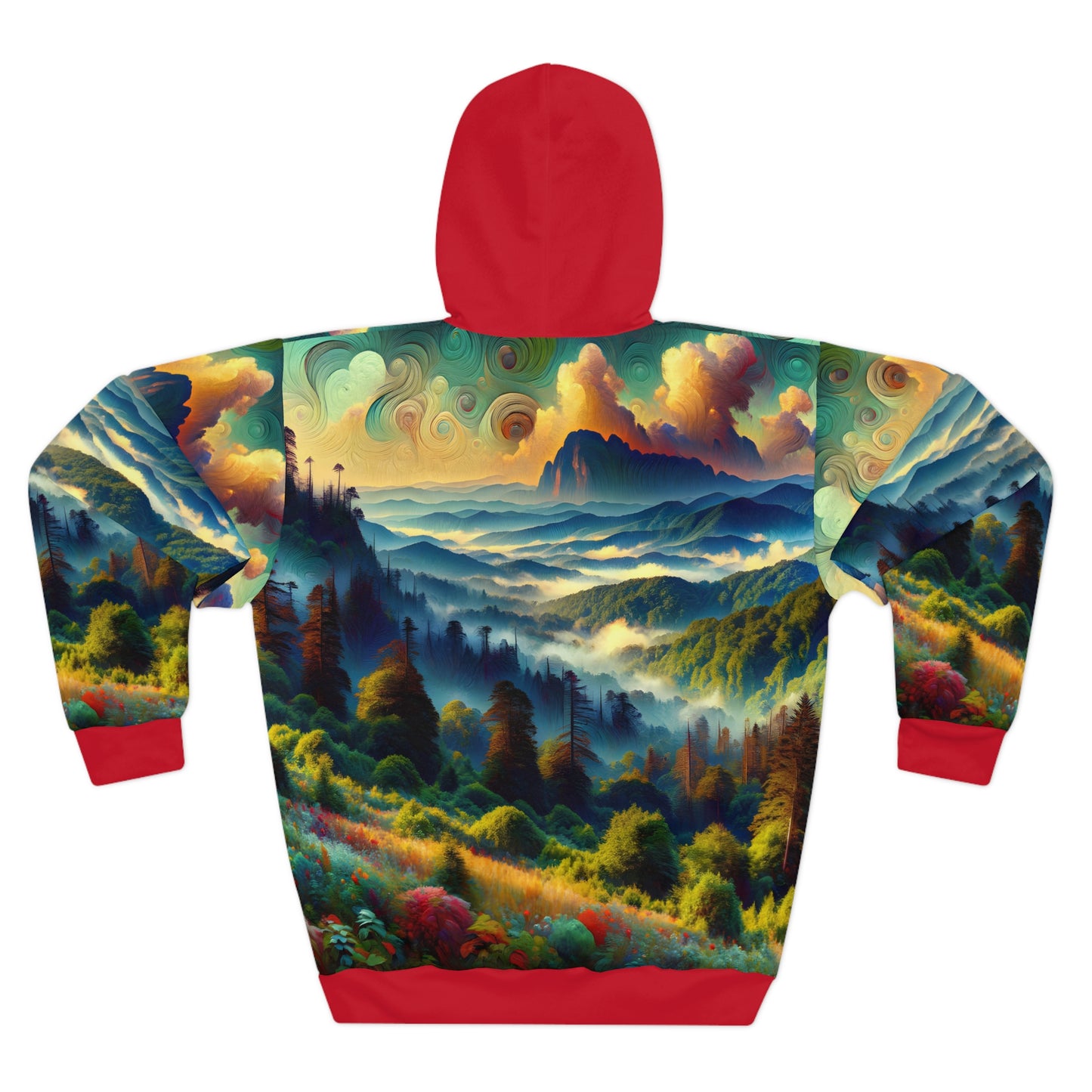Great Smoky Mountains National Park All-Over Print Hoodie for Nature Lovers