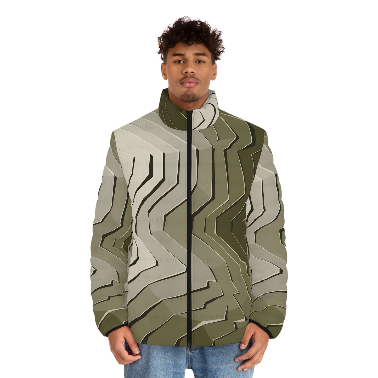 Stylish Neutral Ridge Puffer Jacket for Outdoor Adventures and Comfort Winter