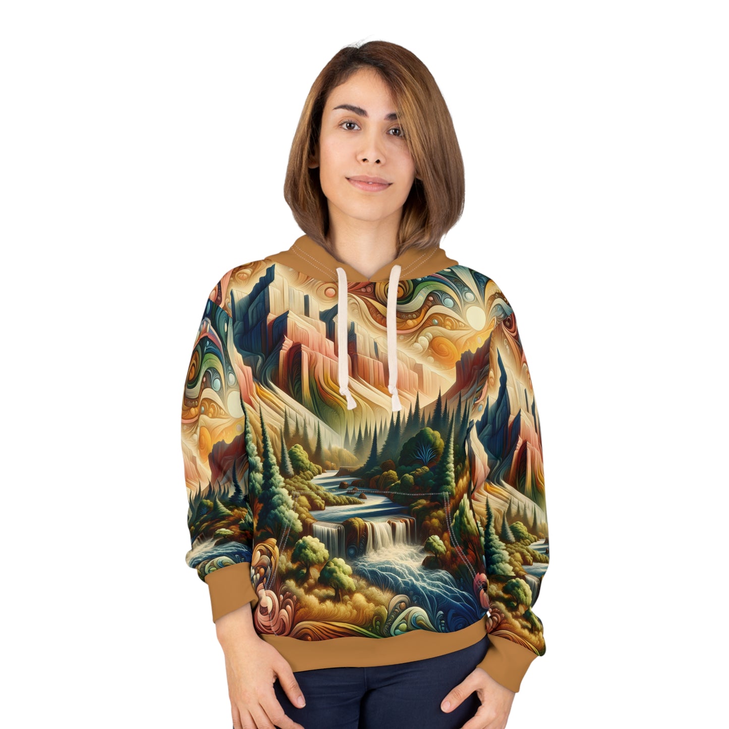 Petrified Forest National Park Hoodie All-Over Print Nature Art Pullover