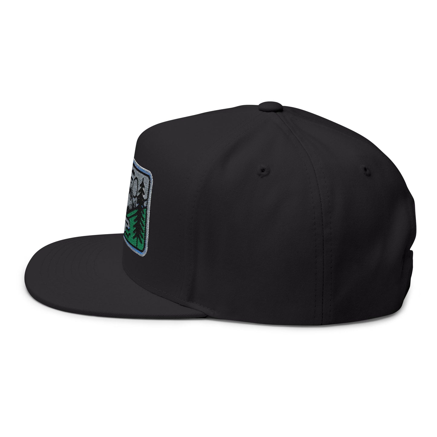Teton Crest Trail Flat Bill Hat Outdoor Adventure Gear Hiking Cap