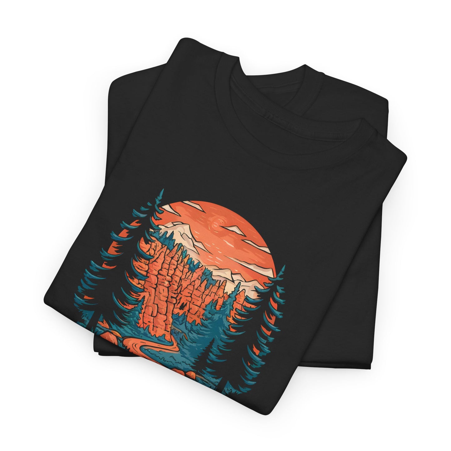 Bryce Canyon National Park Rero Graphic Tee Unisex Heavy Cotton Shirt Tshirt