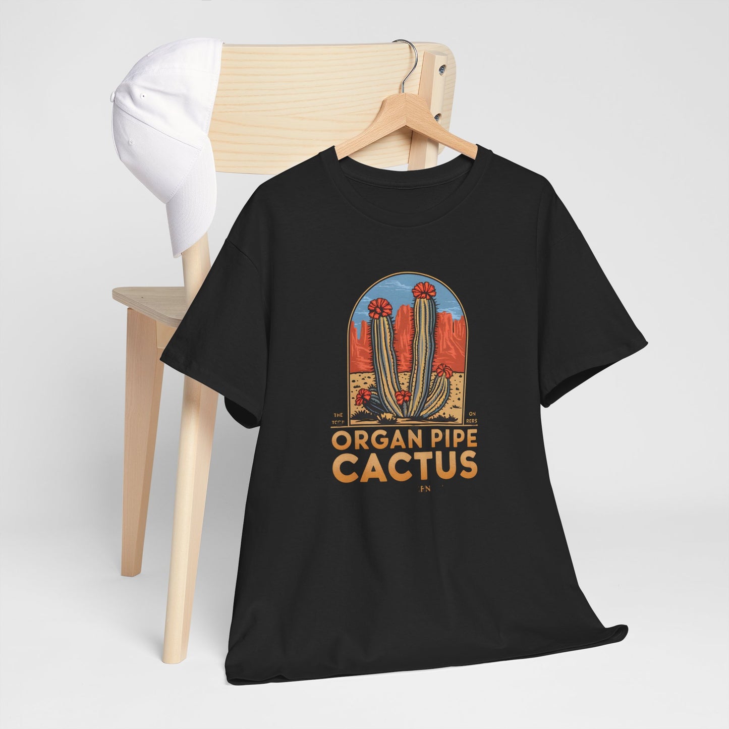 Organ Pipe Cactus Graphic National Monument T-Shirt Arizona Desert Apparel