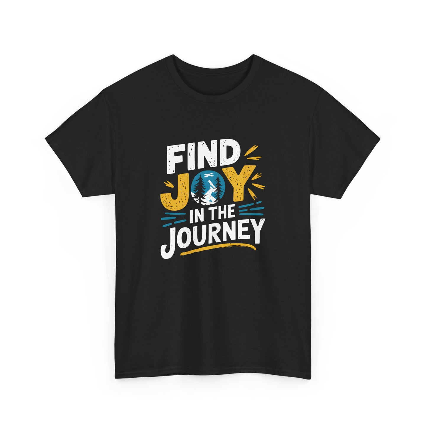 Find Joy in the Journey Graphic Tee Adventure Outdoors Shirt Apparel Unisex