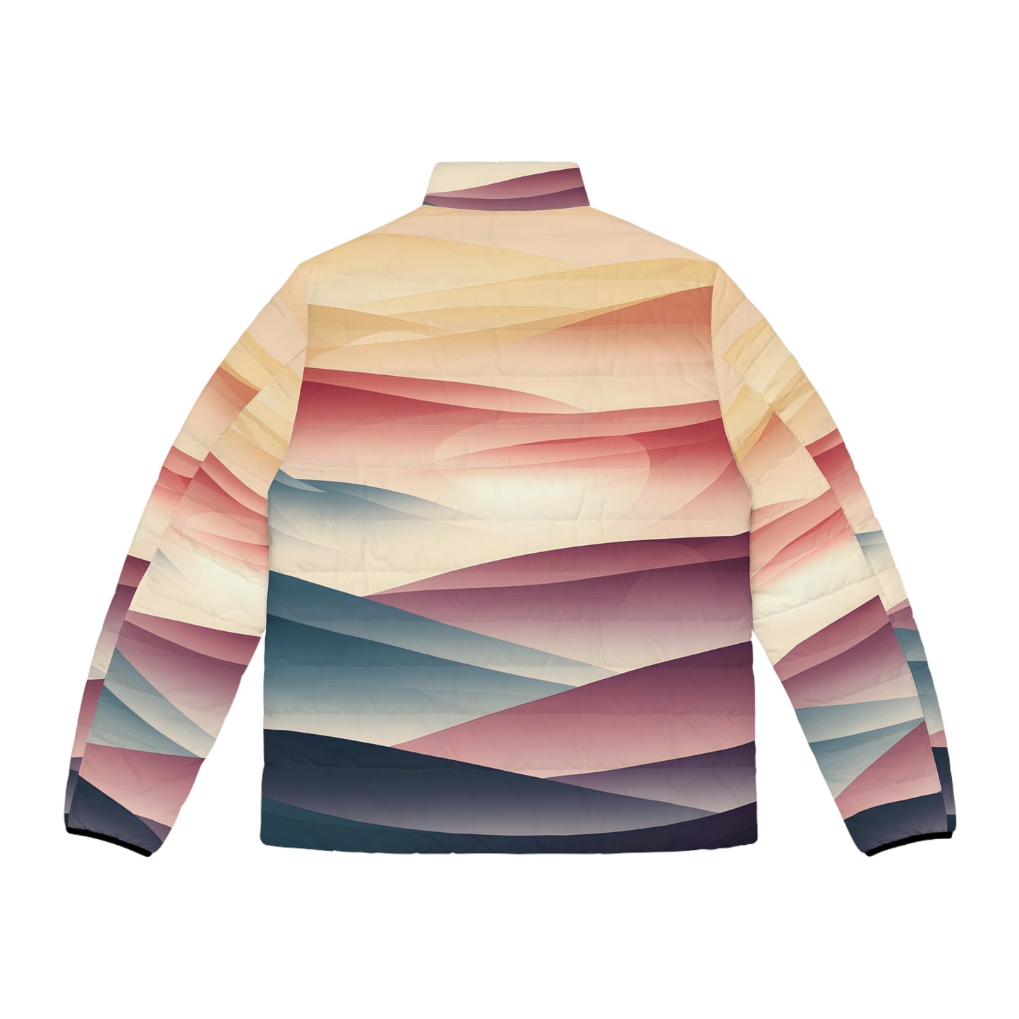 Fogline Echo Puffer Jacket Art Design Outdoor Adventure Winter Apparel Unisex