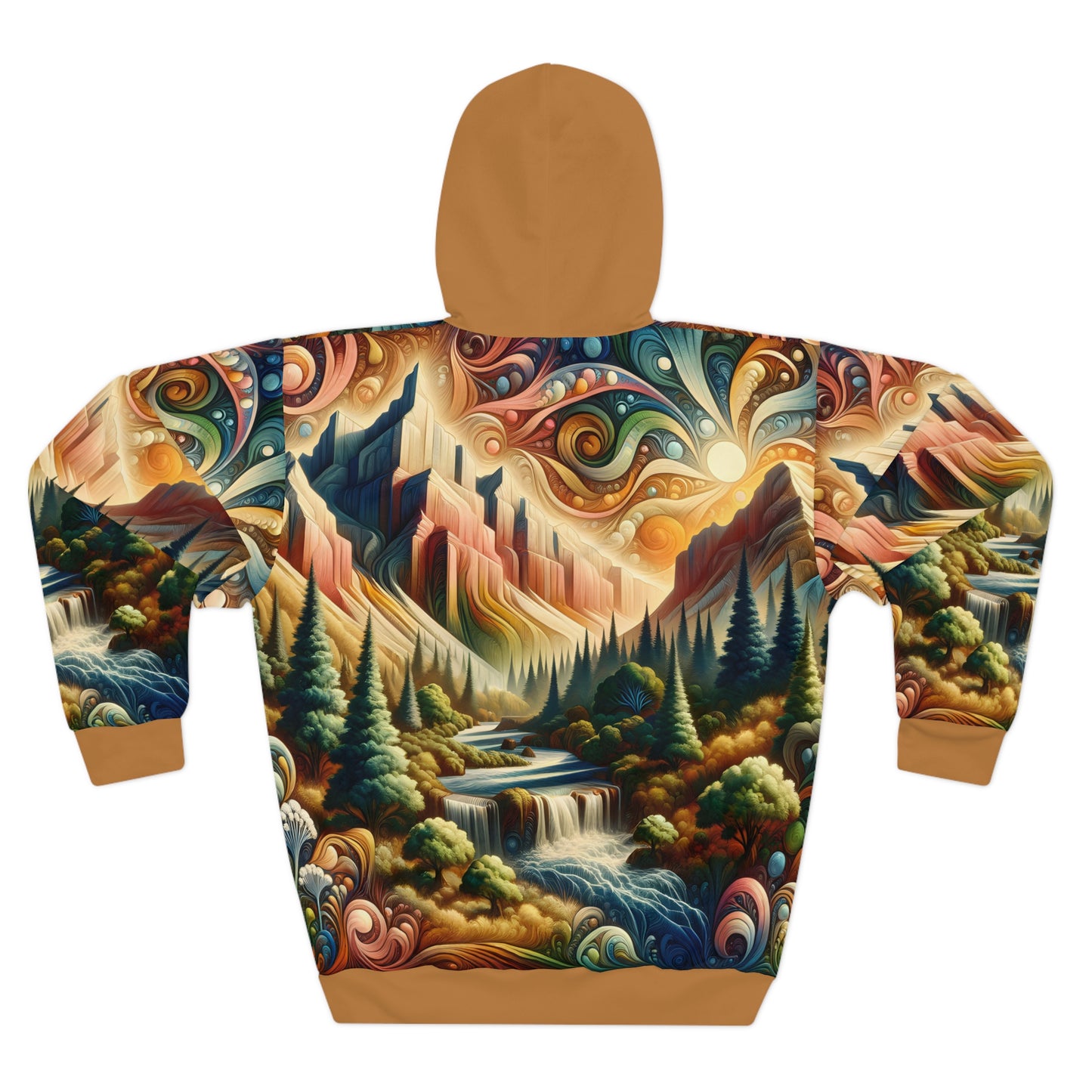 Petrified Forest National Park Hoodie All-Over Print Nature Art Pullover