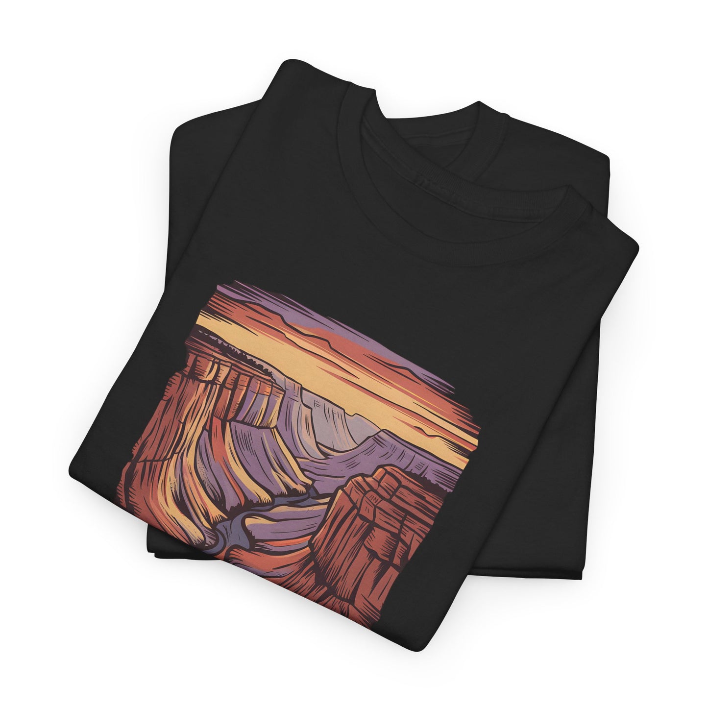 Grand Canyon T-Shirt Unisex Graphic Tee Retro National Park Nature Hiking Gift