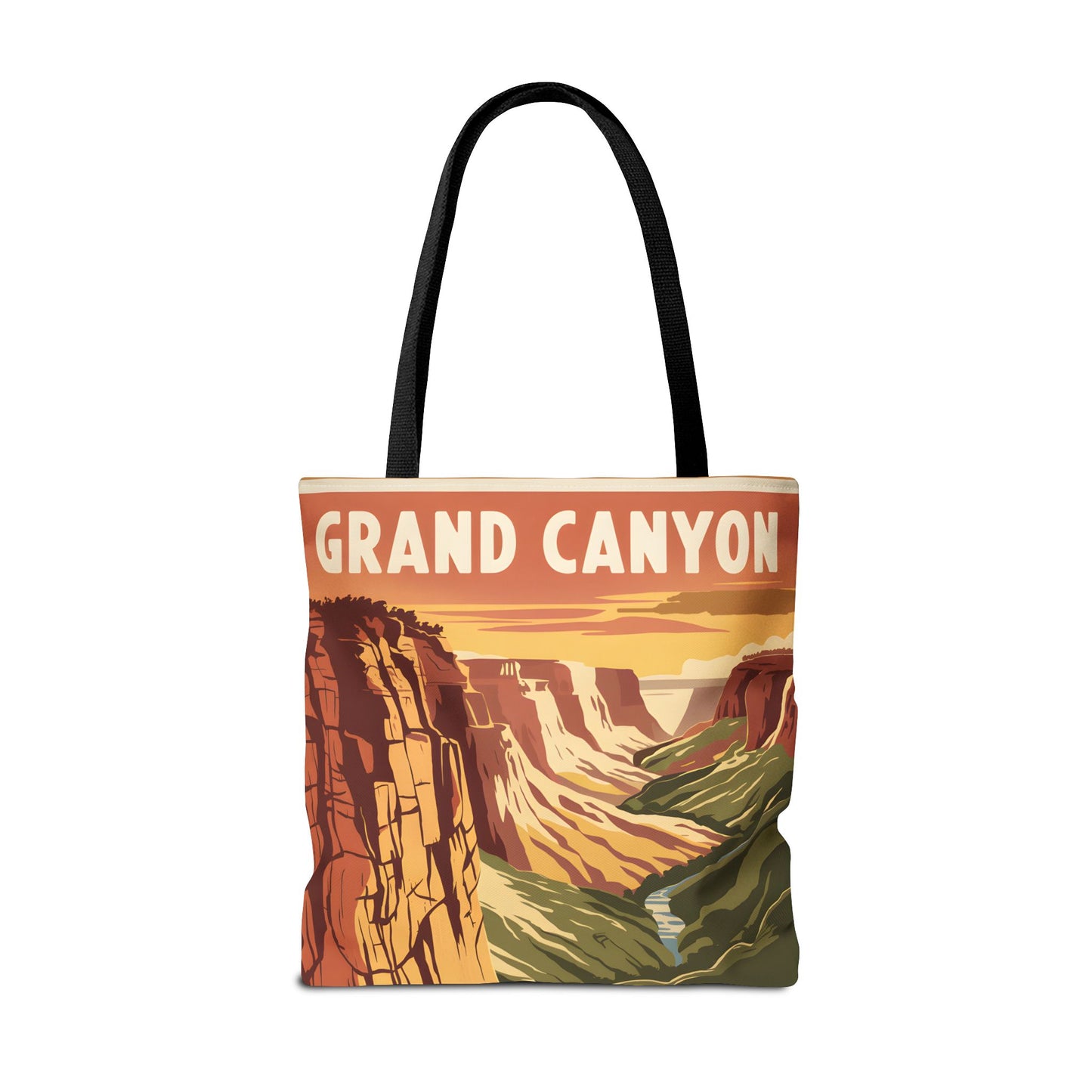 Grand Canyon Tote Bag Eco-Friendly All Over Print Shopping Bag Travel Gift