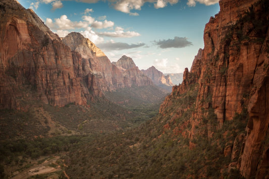 All-Over Print Hoodie featuring Stunning Zion National Park Landscape Design
