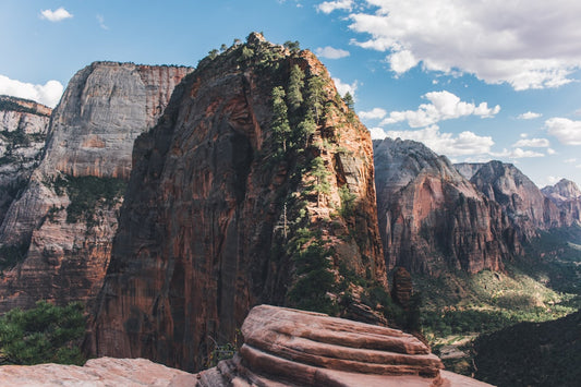 Angels Landing All-Over Print Hoodie Outdoor Adventure Apparel Travel Wear
